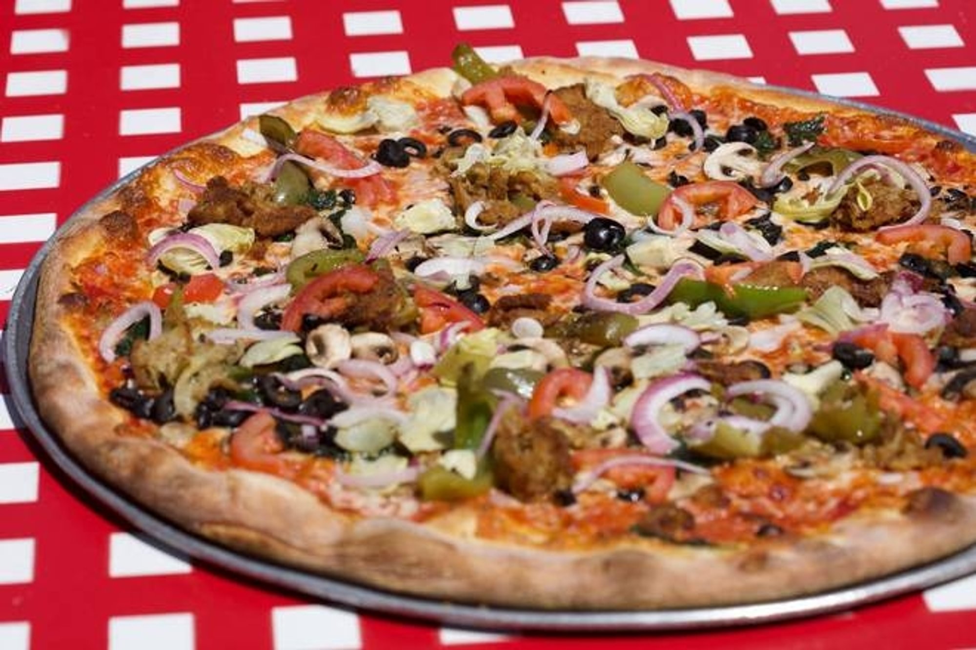 Vegetable Pizza - No Cheese