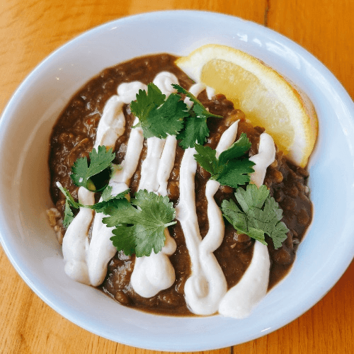 Spiced Lentil Bowl