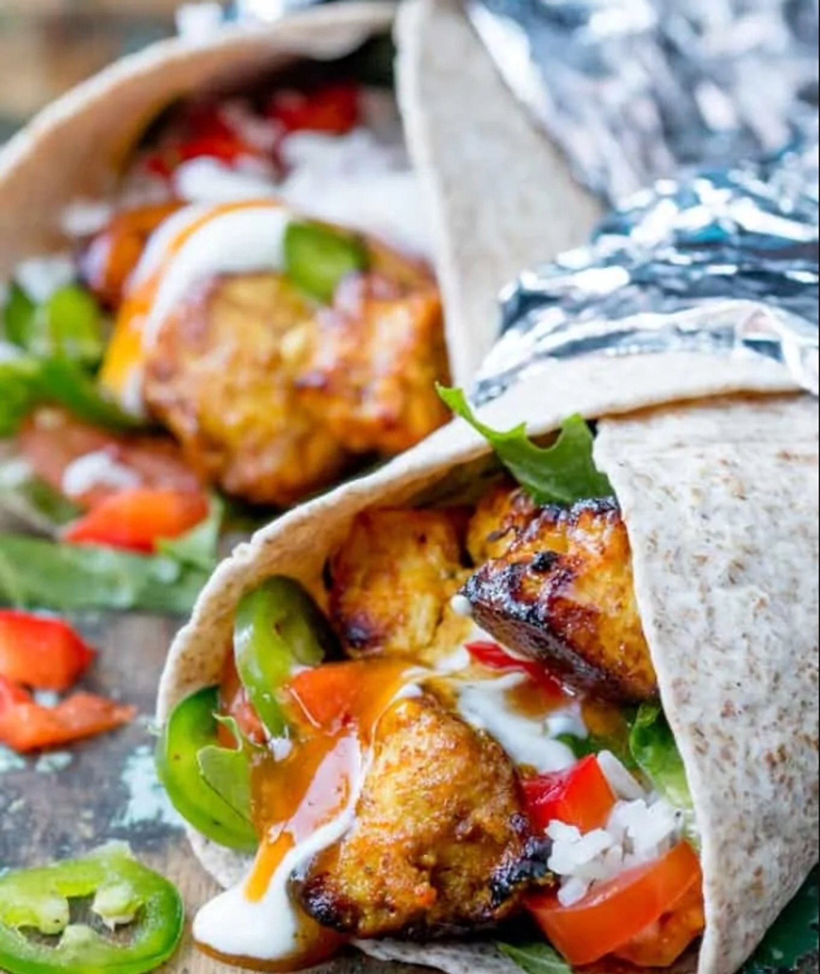 Chicken Tikka Burrito