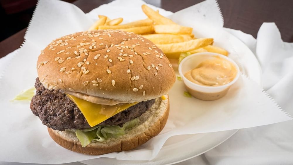 Cheese Steak Burger