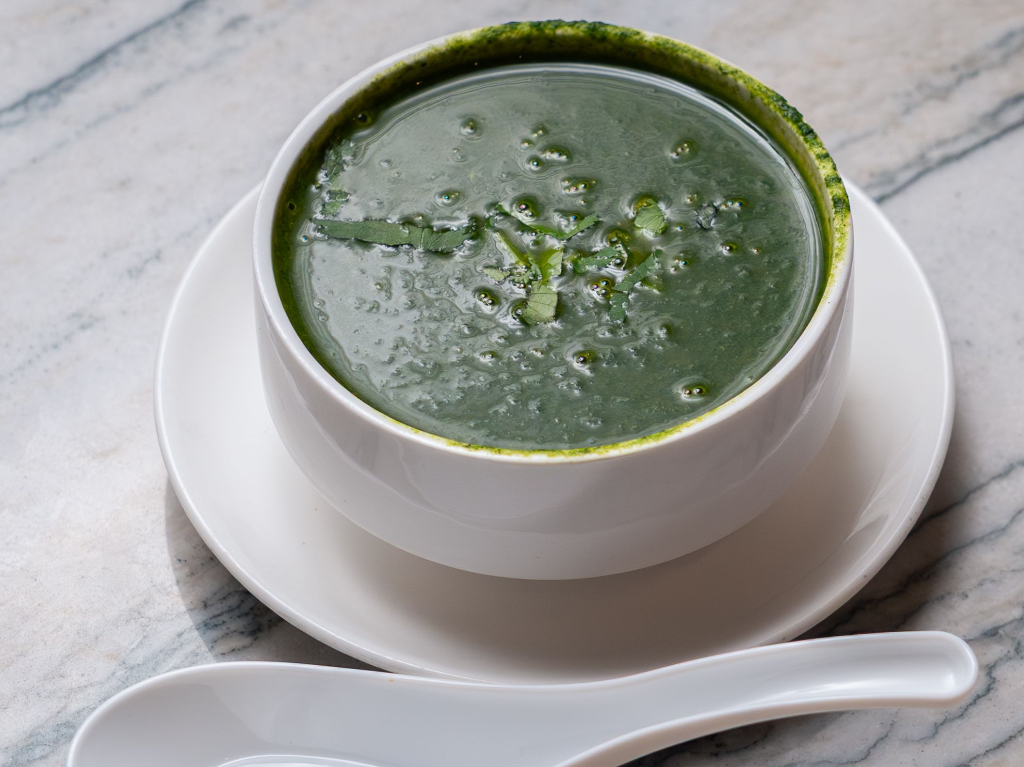 Spinach & Tofu Soup