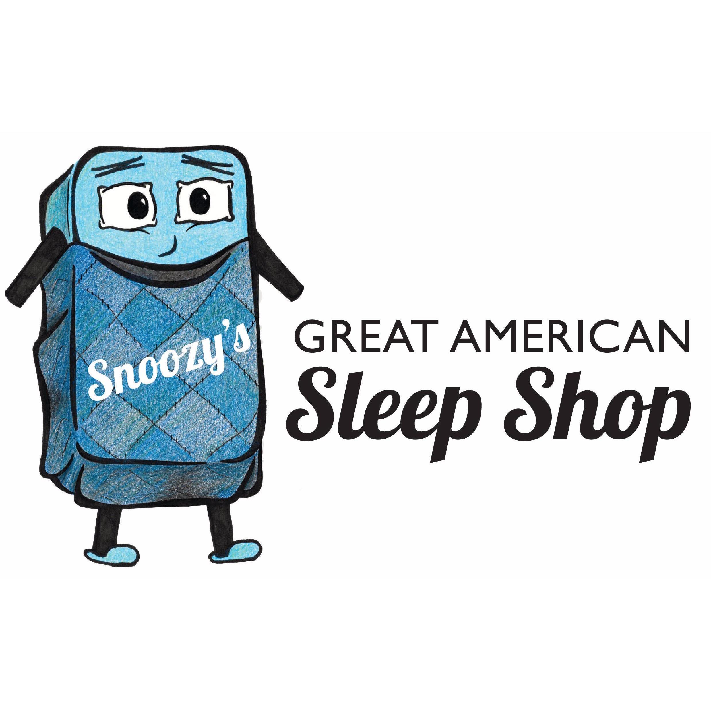 Snoozy's Great American Sleep Shop Logo