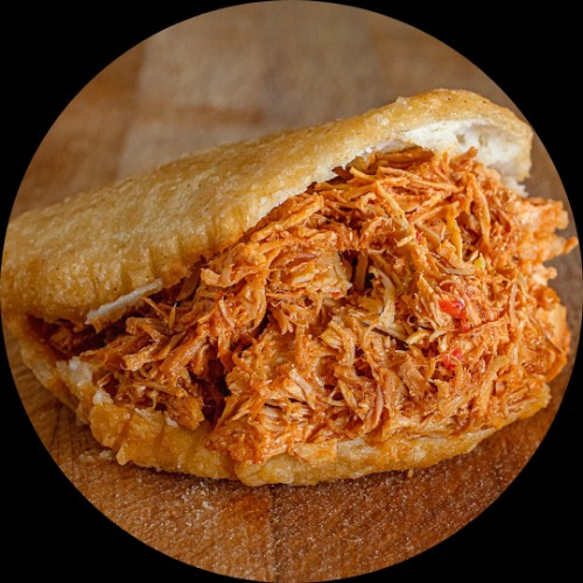 Chicken Arepa