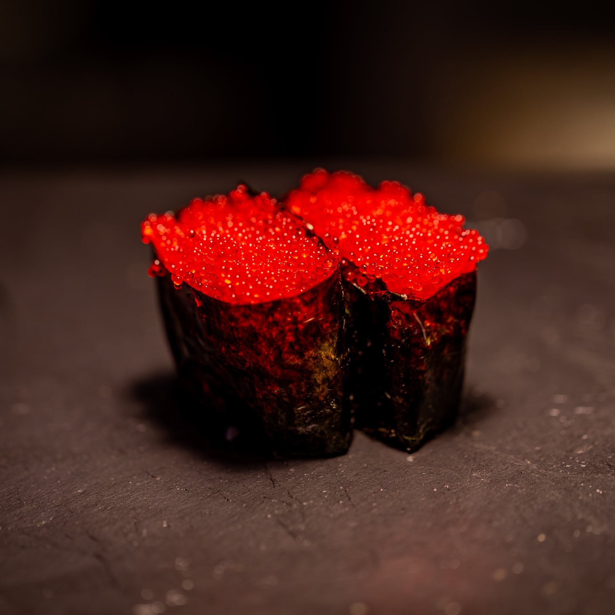 Red Tobiko Sashimi