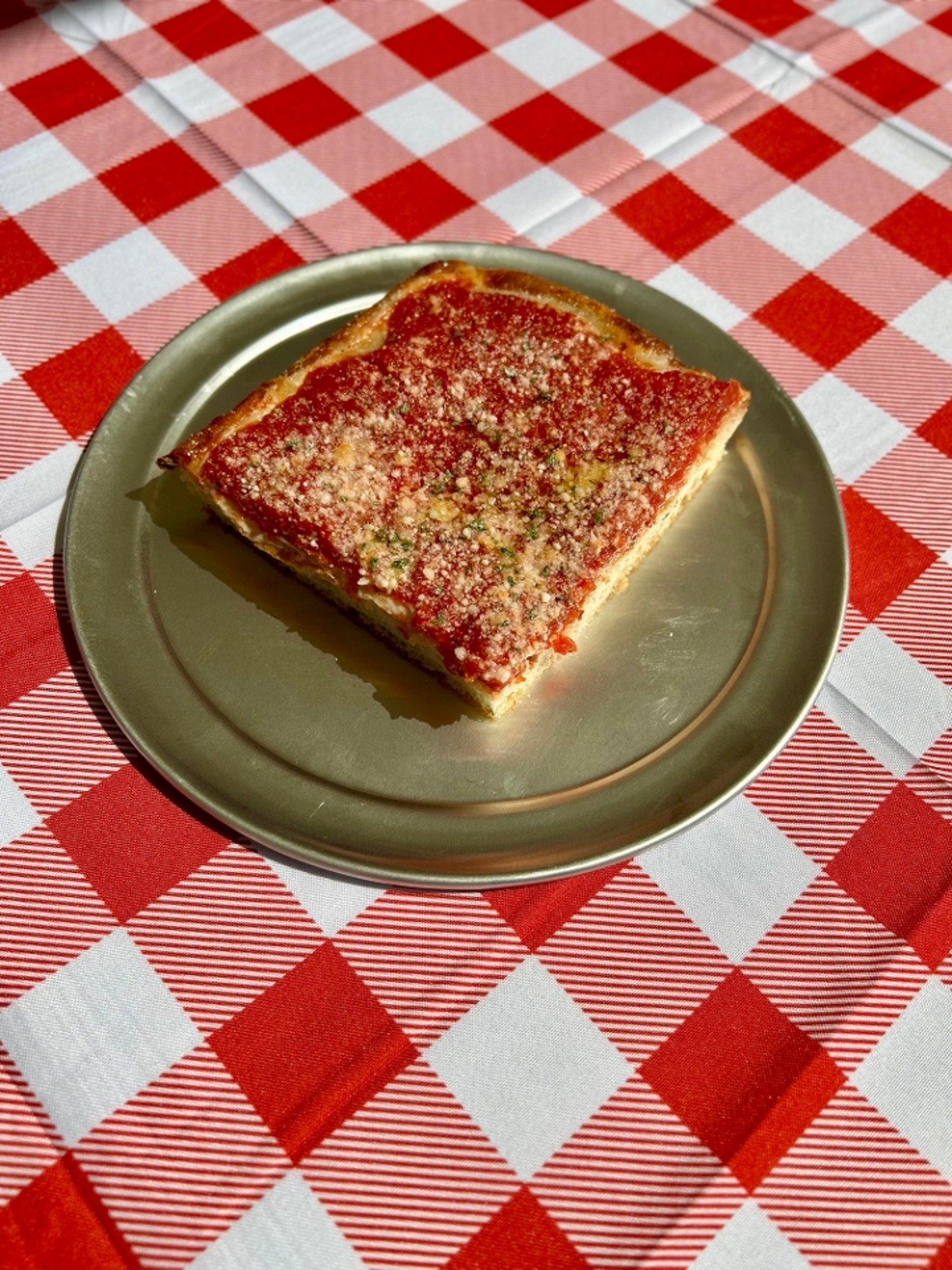 Upside Down Sicilian Slice