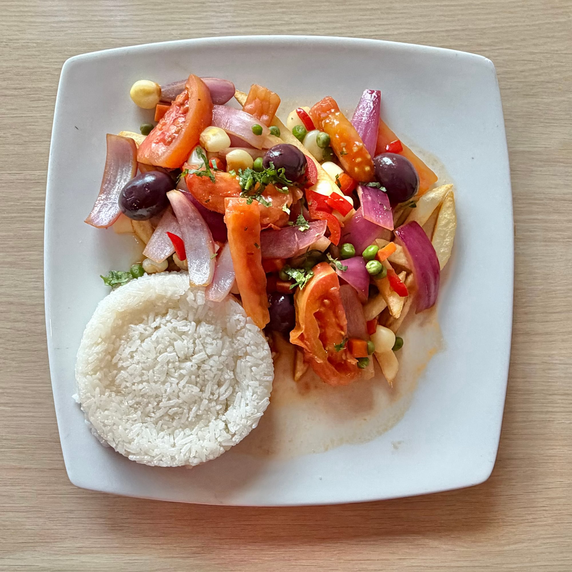 Veggie Saltado