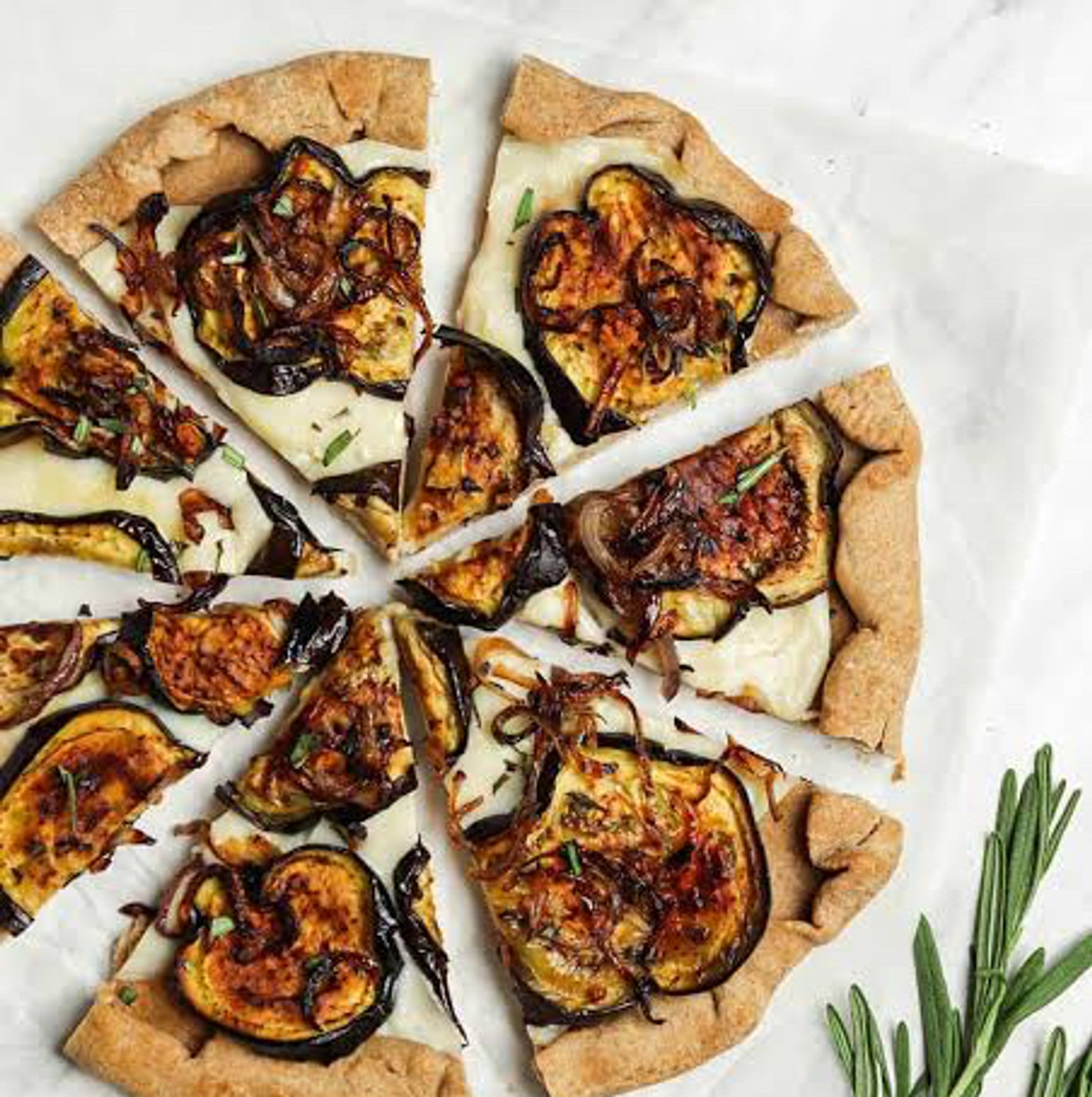 Eggplant Pizza