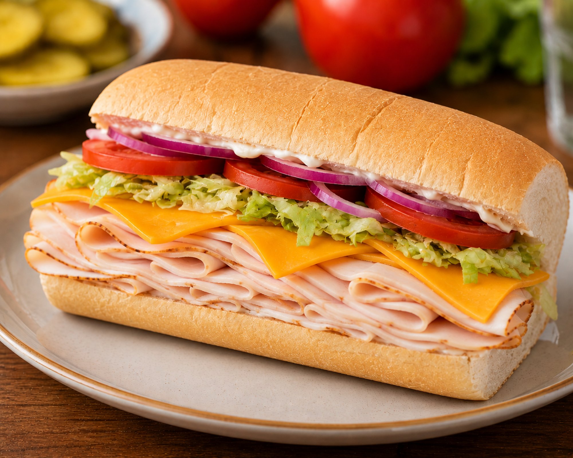 Turkey and Cheese