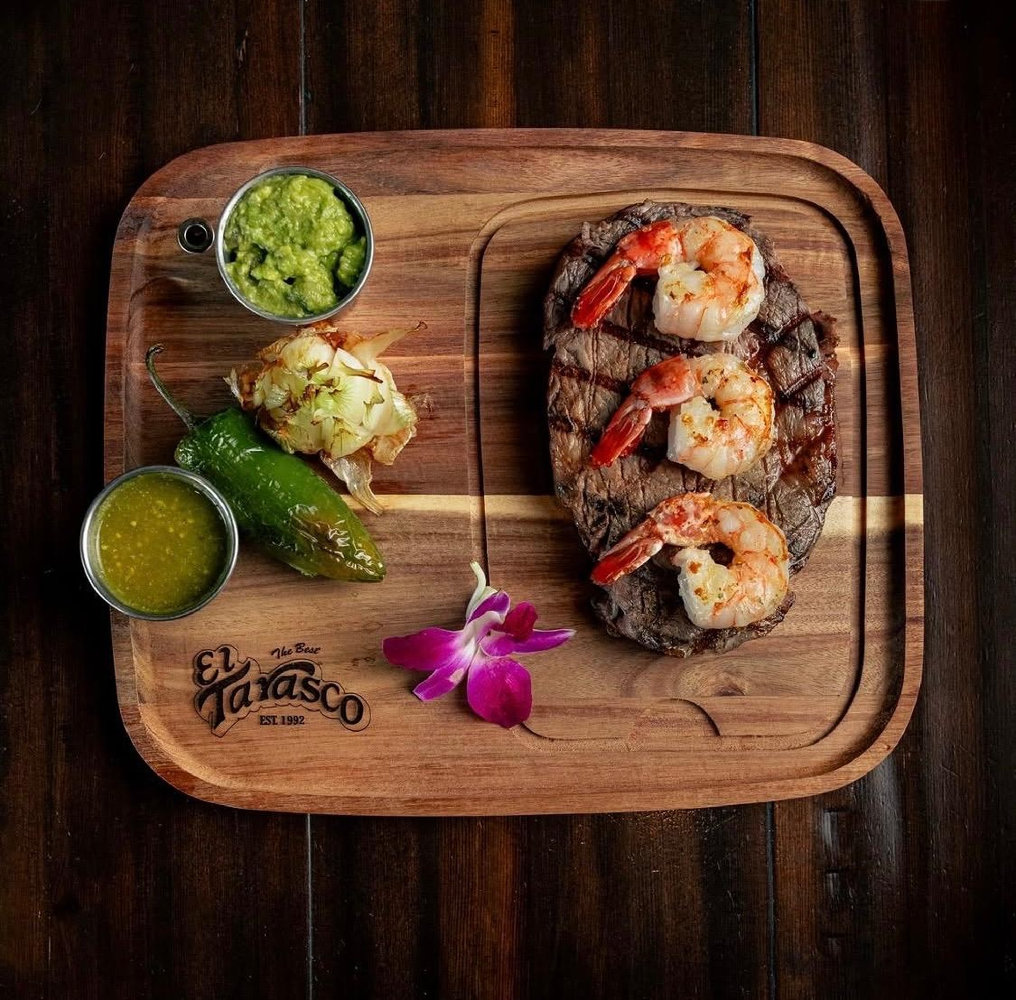 Steak and Shrimp Dinner