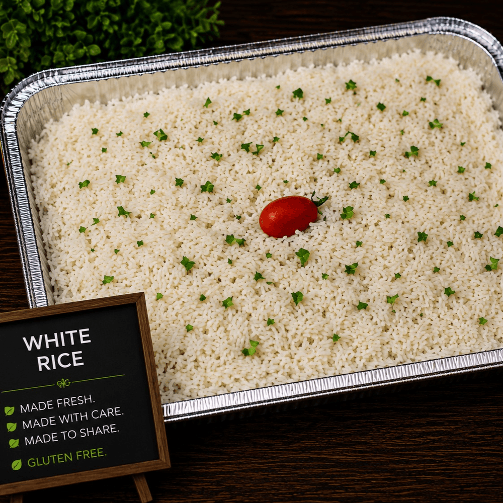 White Rice Tray (Gluten Free)