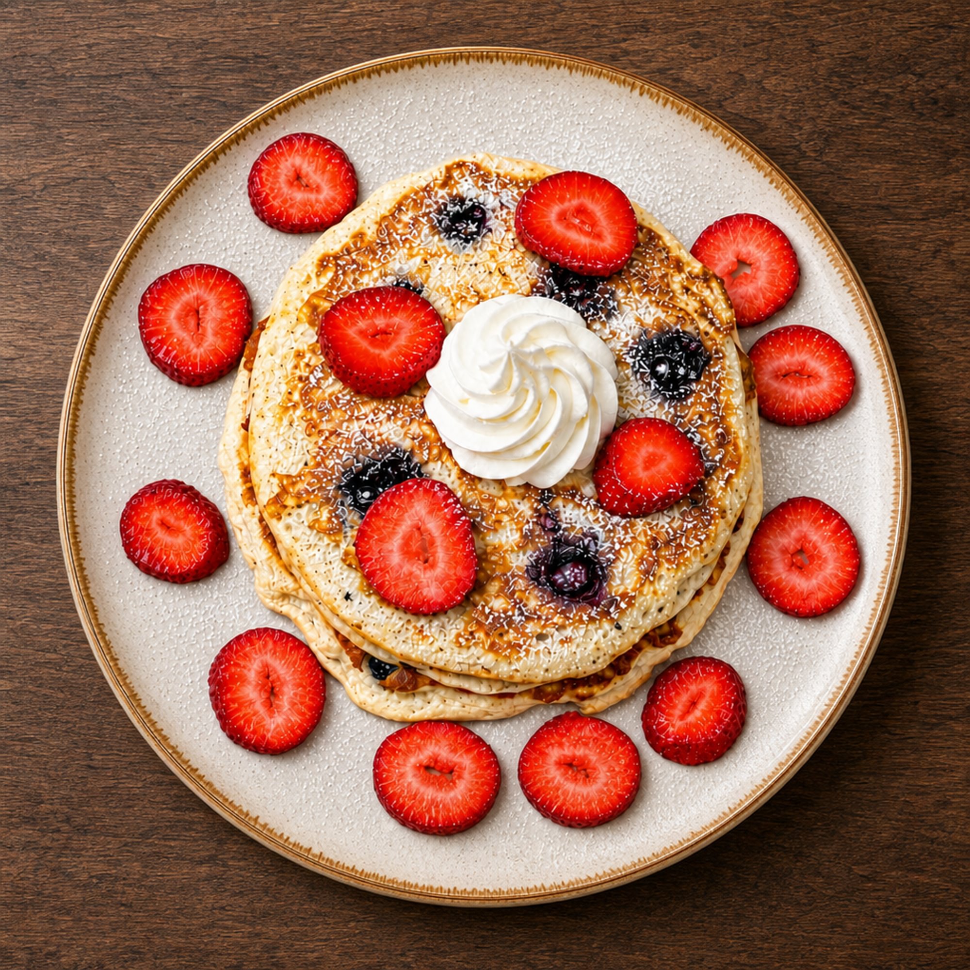 Sunrise Berry Bliss Pancakes