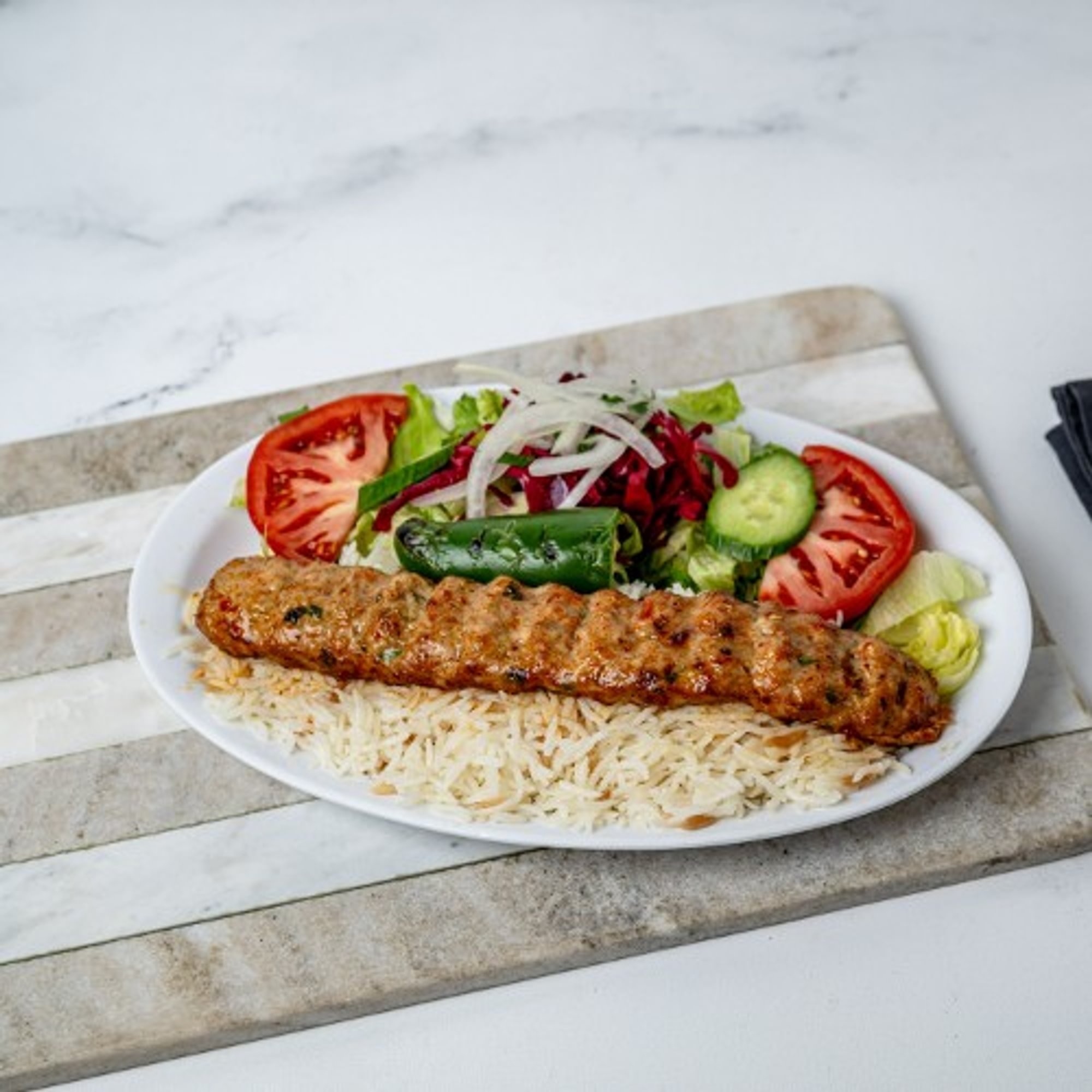 Chicken Adana Plate