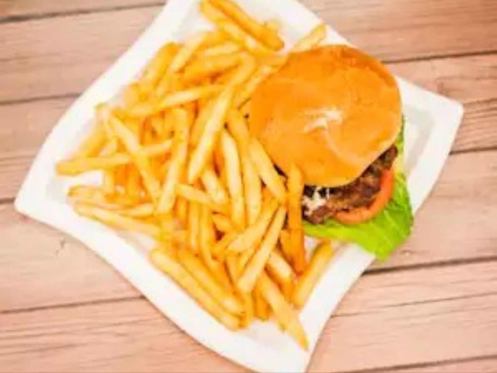Cheeseburger And Fries-KM