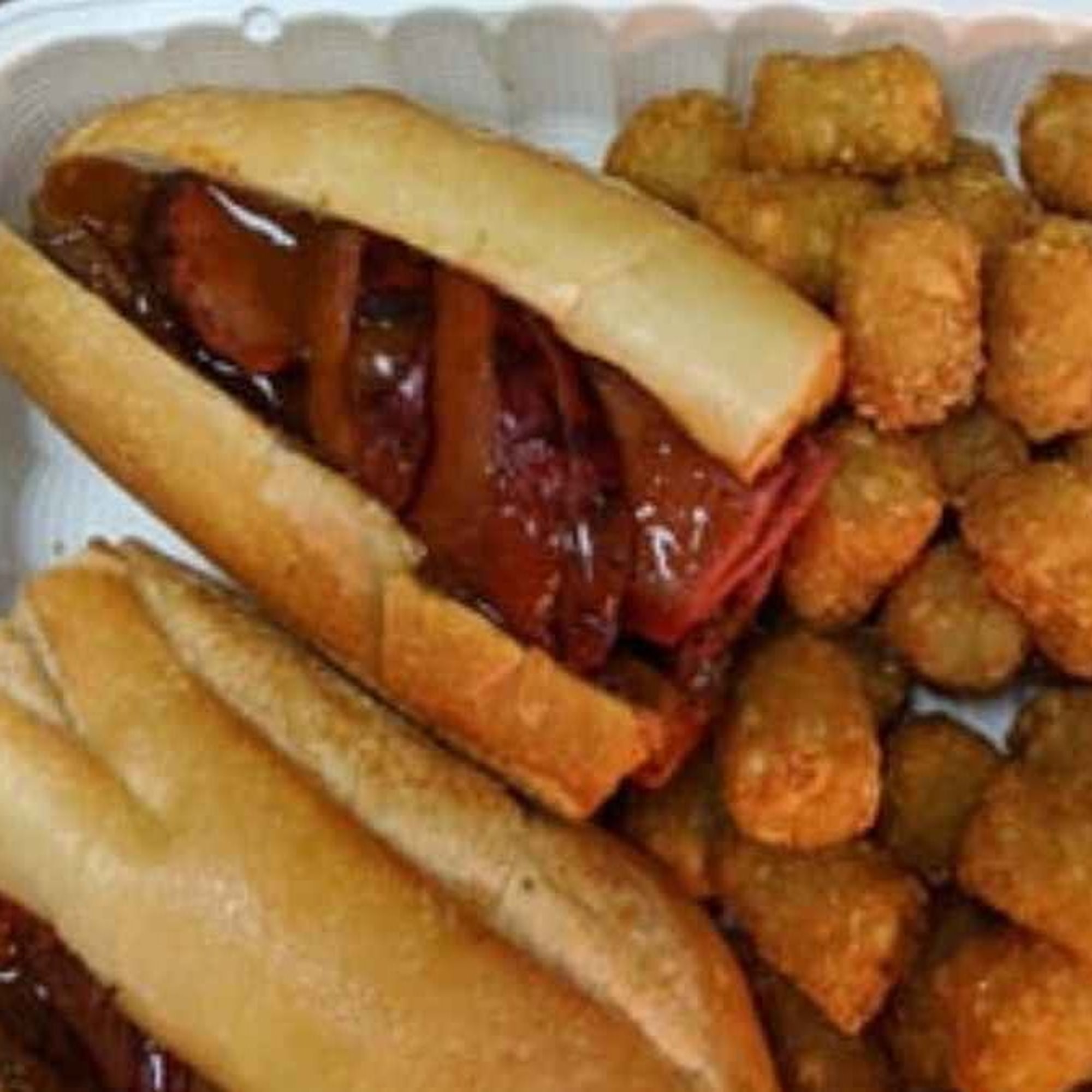 Smoked Hot Link Sandwich