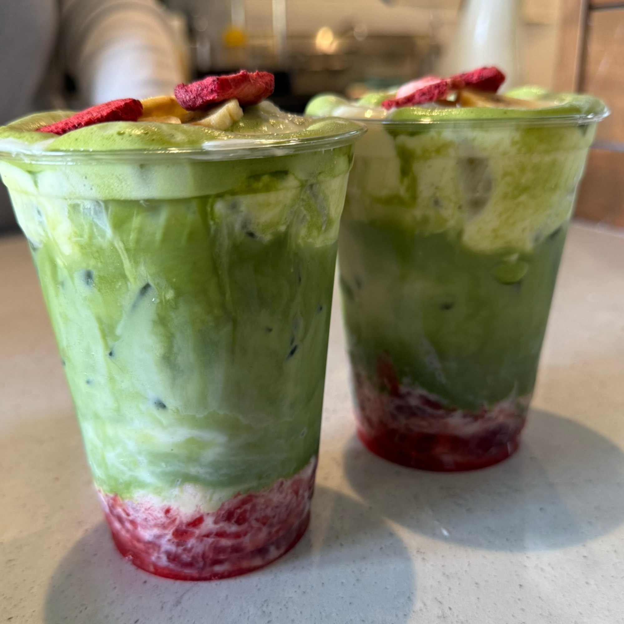 STRAWBERRY BANANA CREAM MATCHA