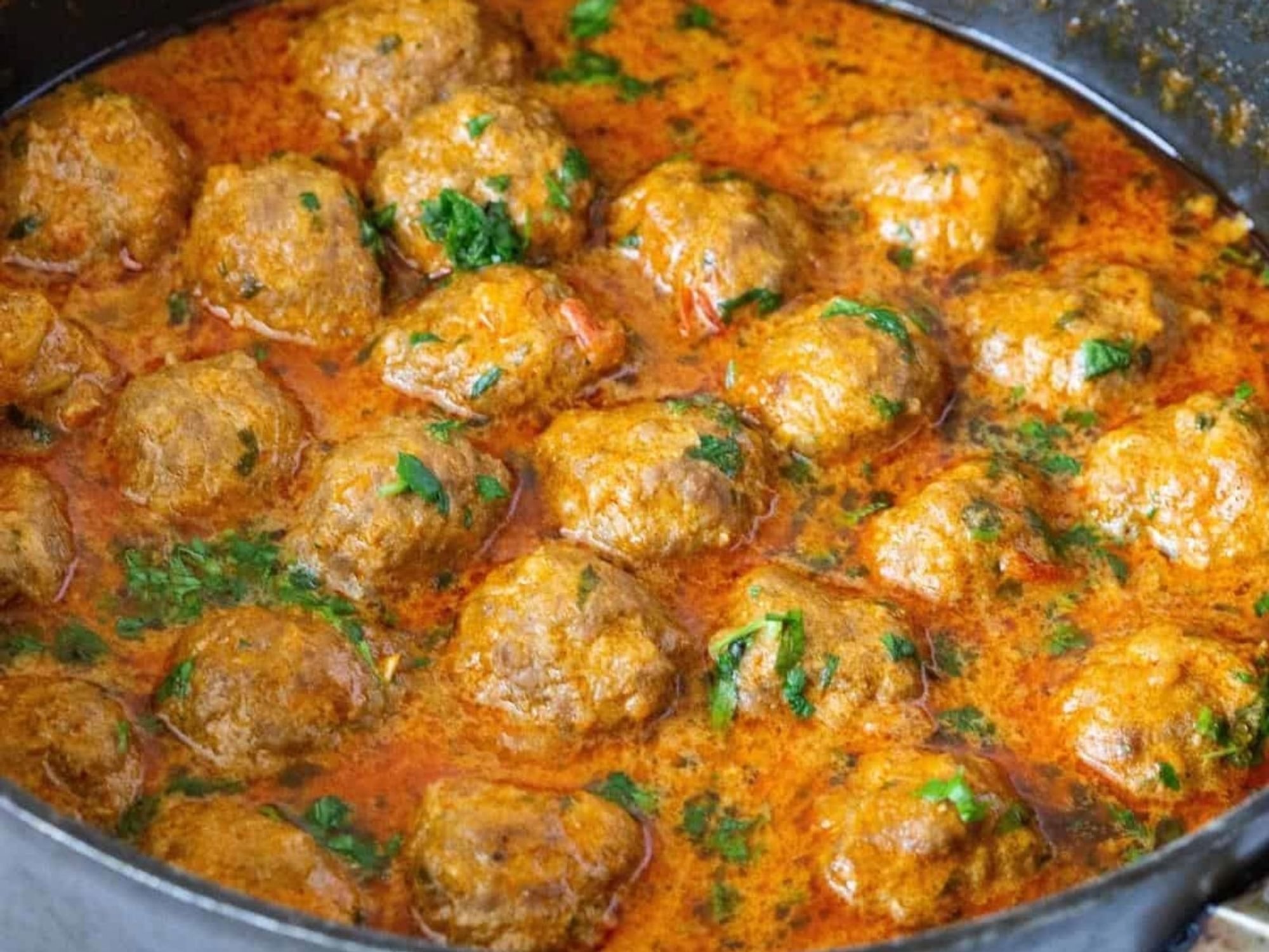 Meatballs Curry