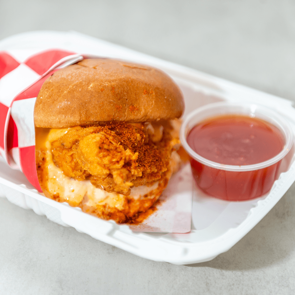 Slider Sandwich with Fries