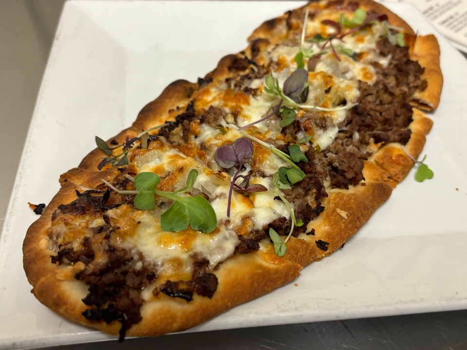 Cheese Steak Flatbread