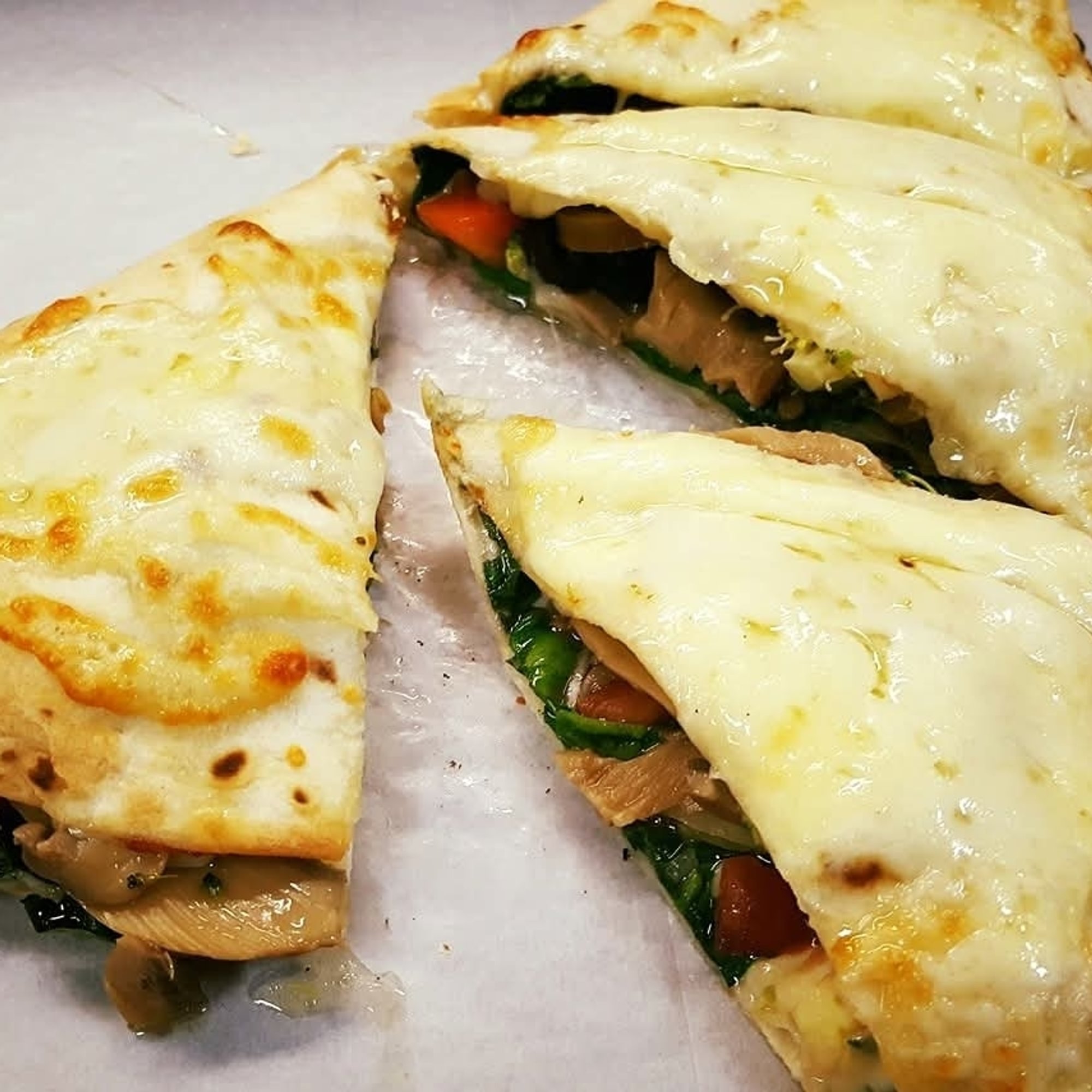 Cheese Queso with Veggies