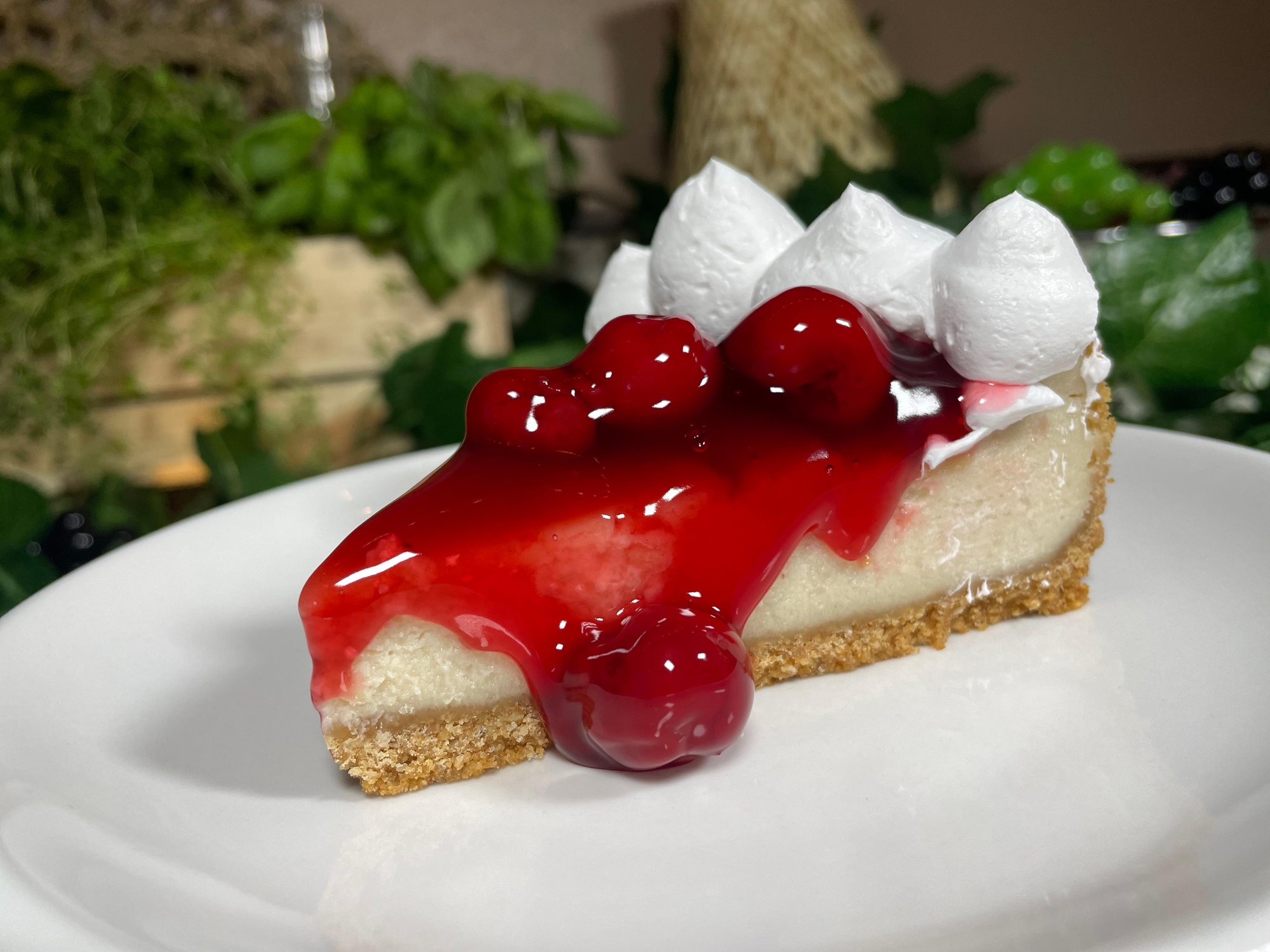 Gluten-Free Cherry Cheesecake