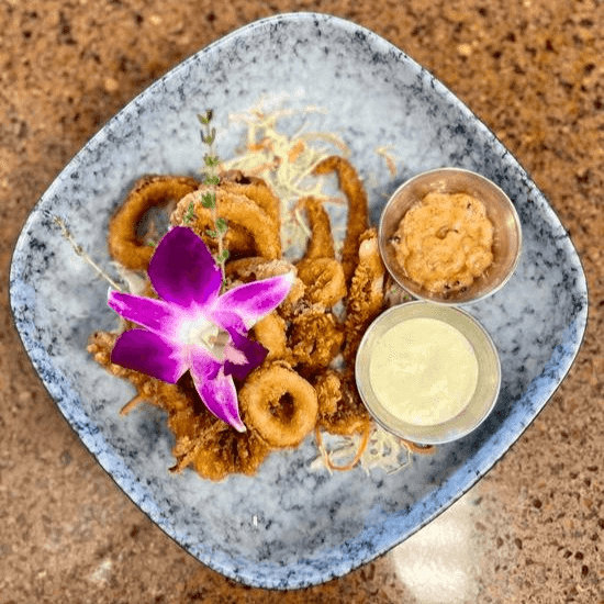 Ikakaraage (Japanese deep fried calamari)