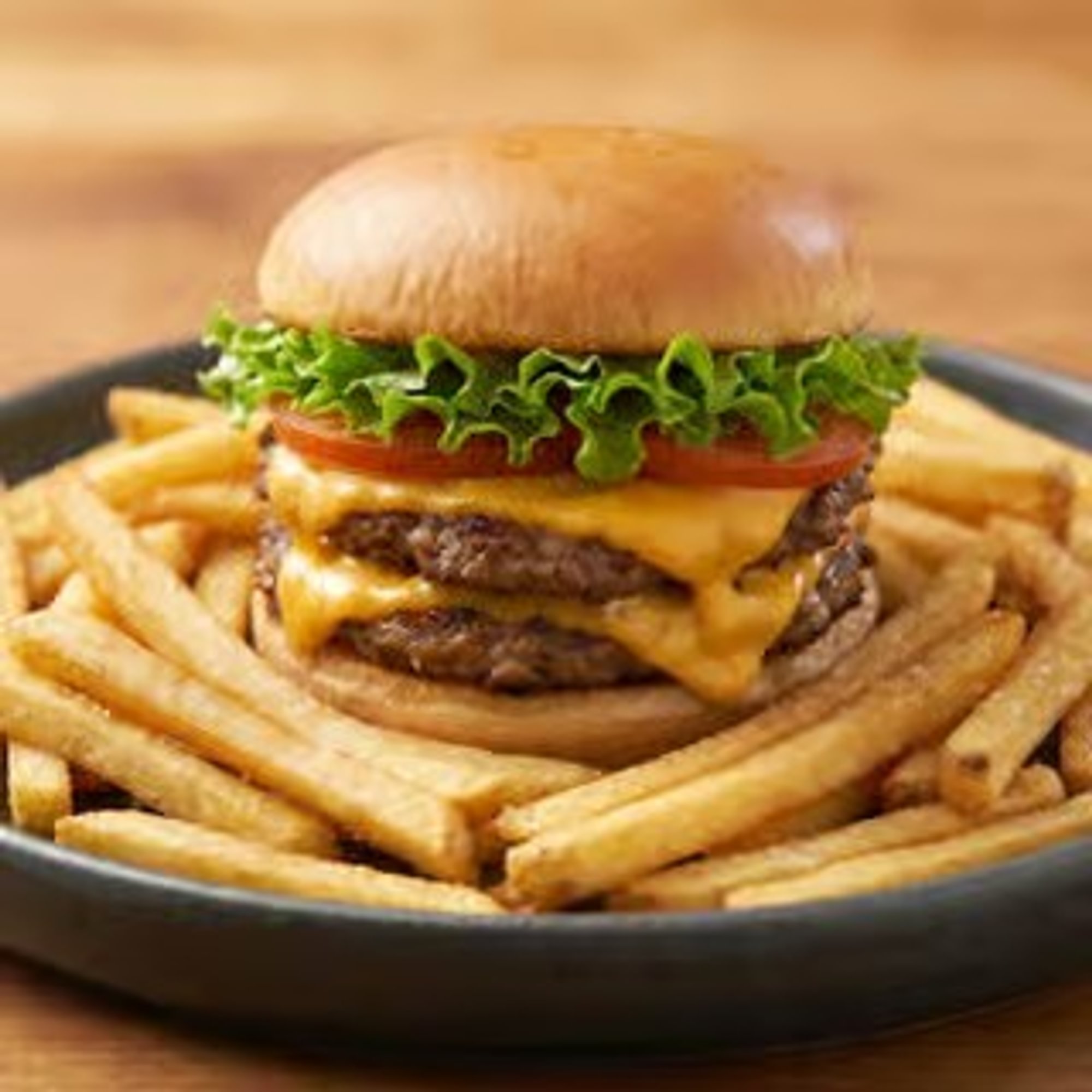 Kid's Cheeseburger, Fries & Soft Drink