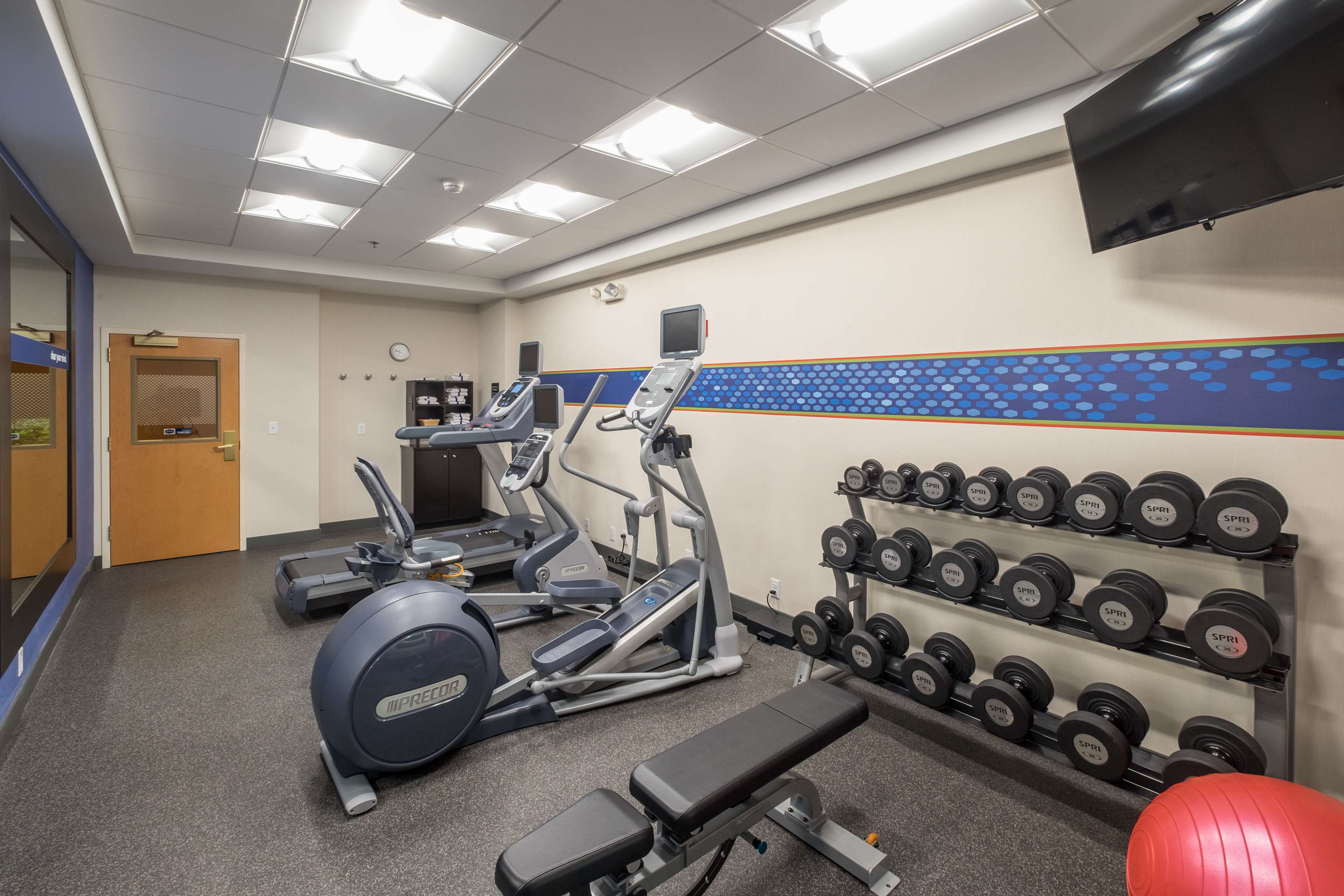 Health club  fitness center  gym