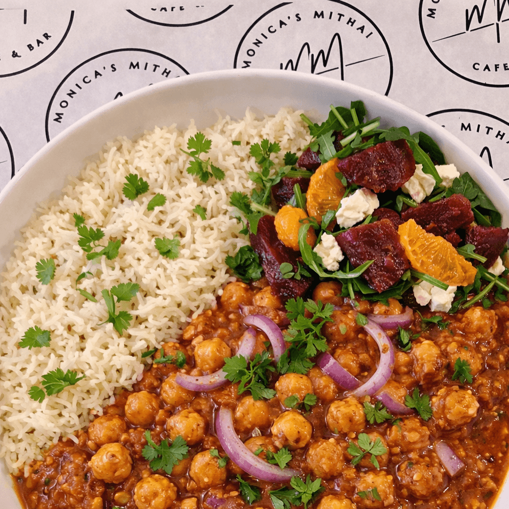 Chickpea Curry Bowl