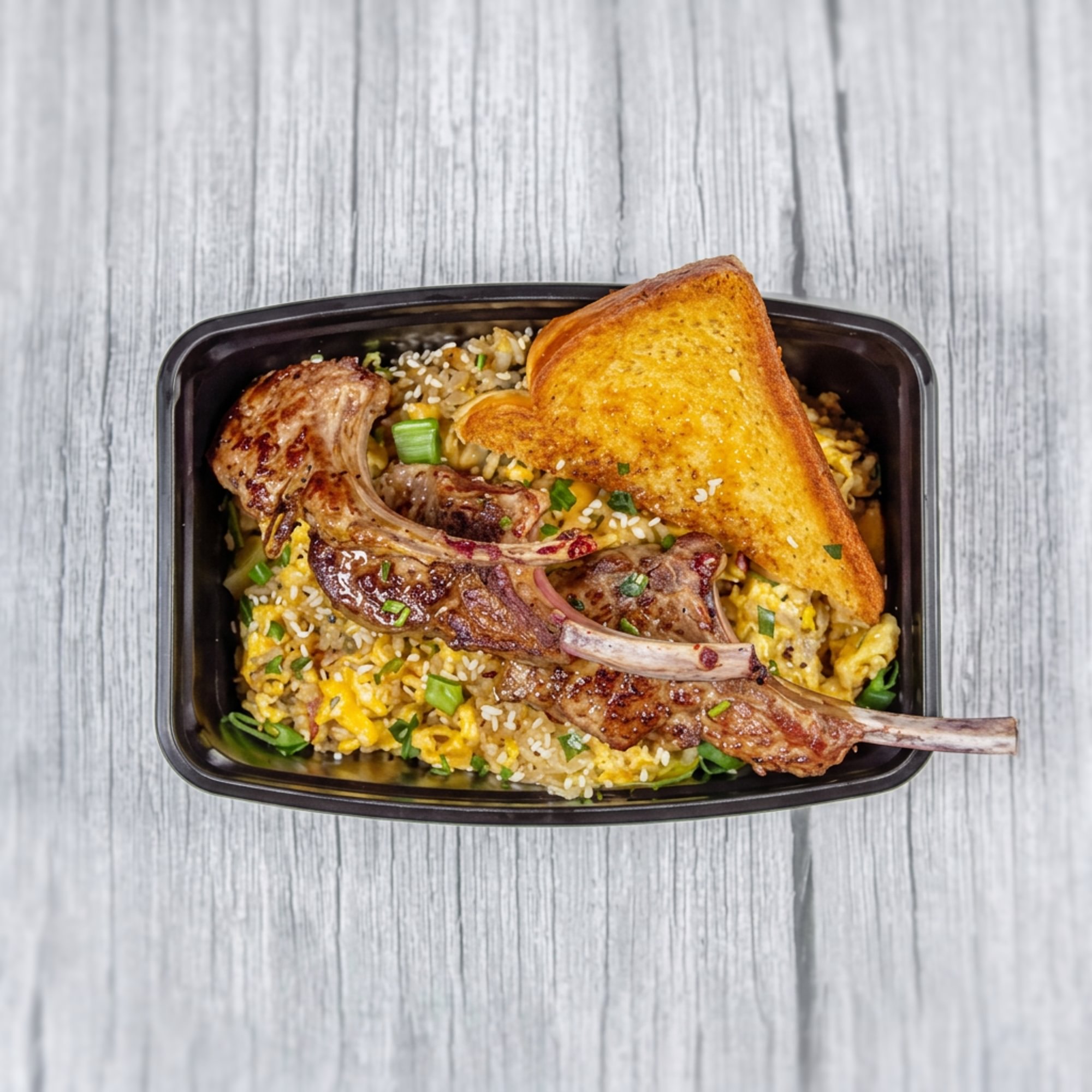 Lamb Chop Fried Rice