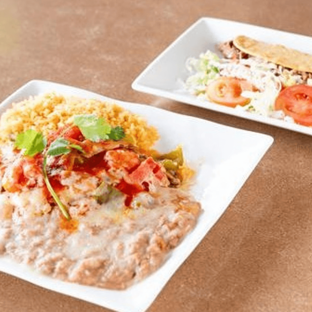 #8-One Chile Relleno and One Taco