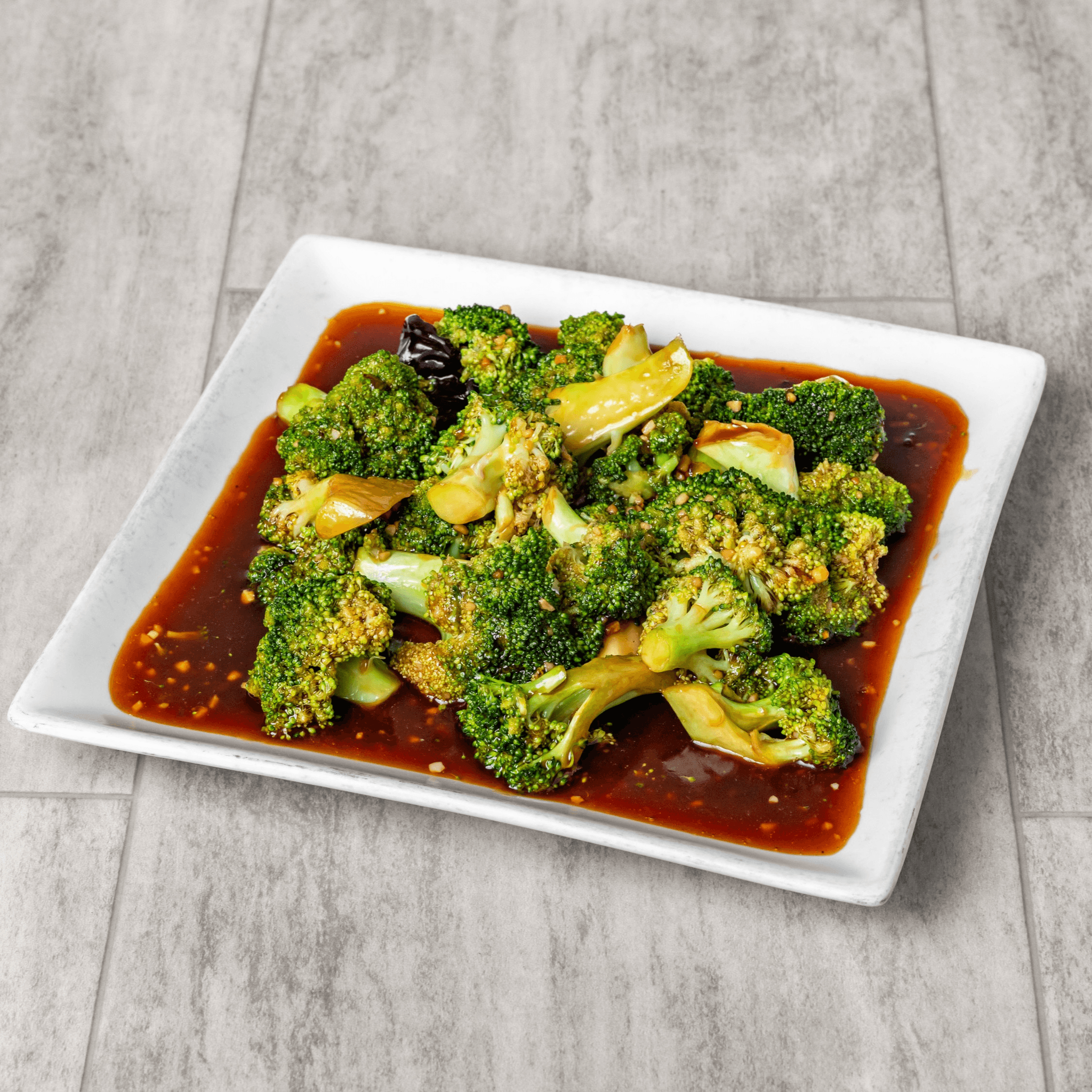 Broccoli with Garlic Sauce / 鱼香菜台