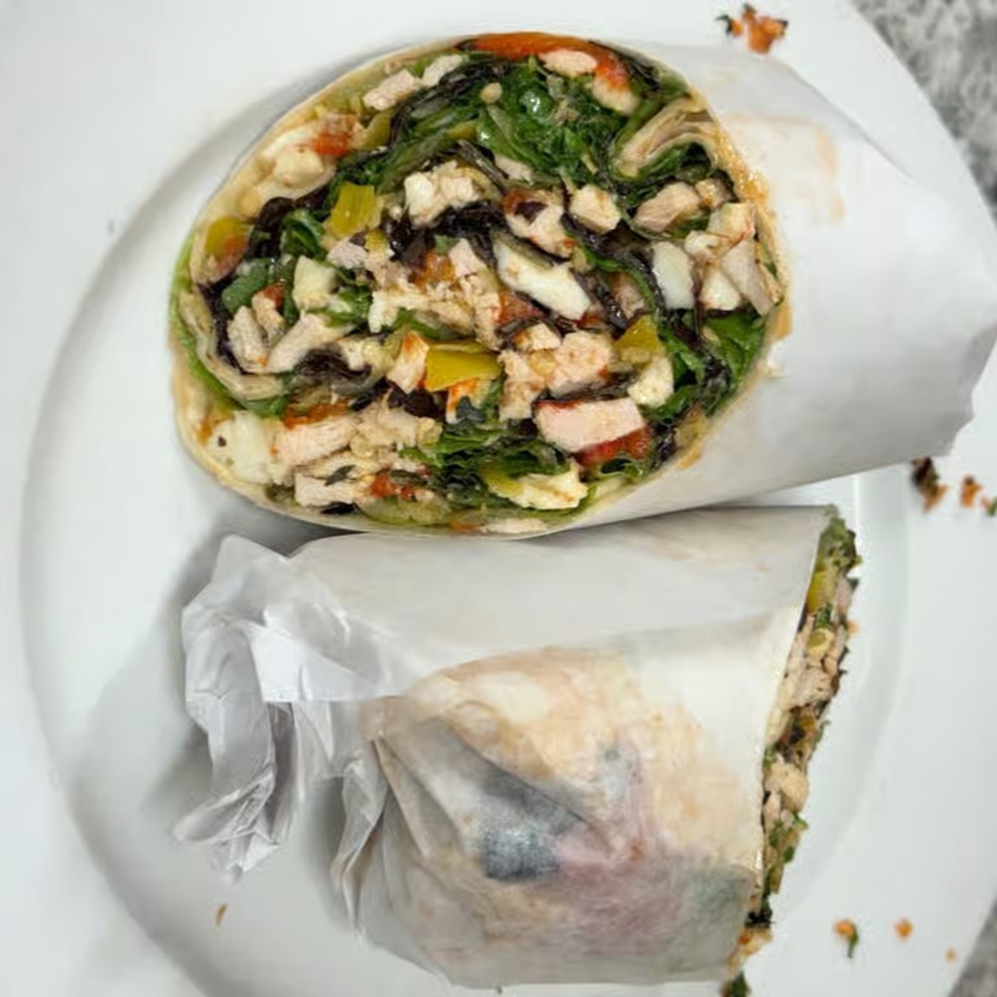 Grilled Balsamic Chicken Wrap