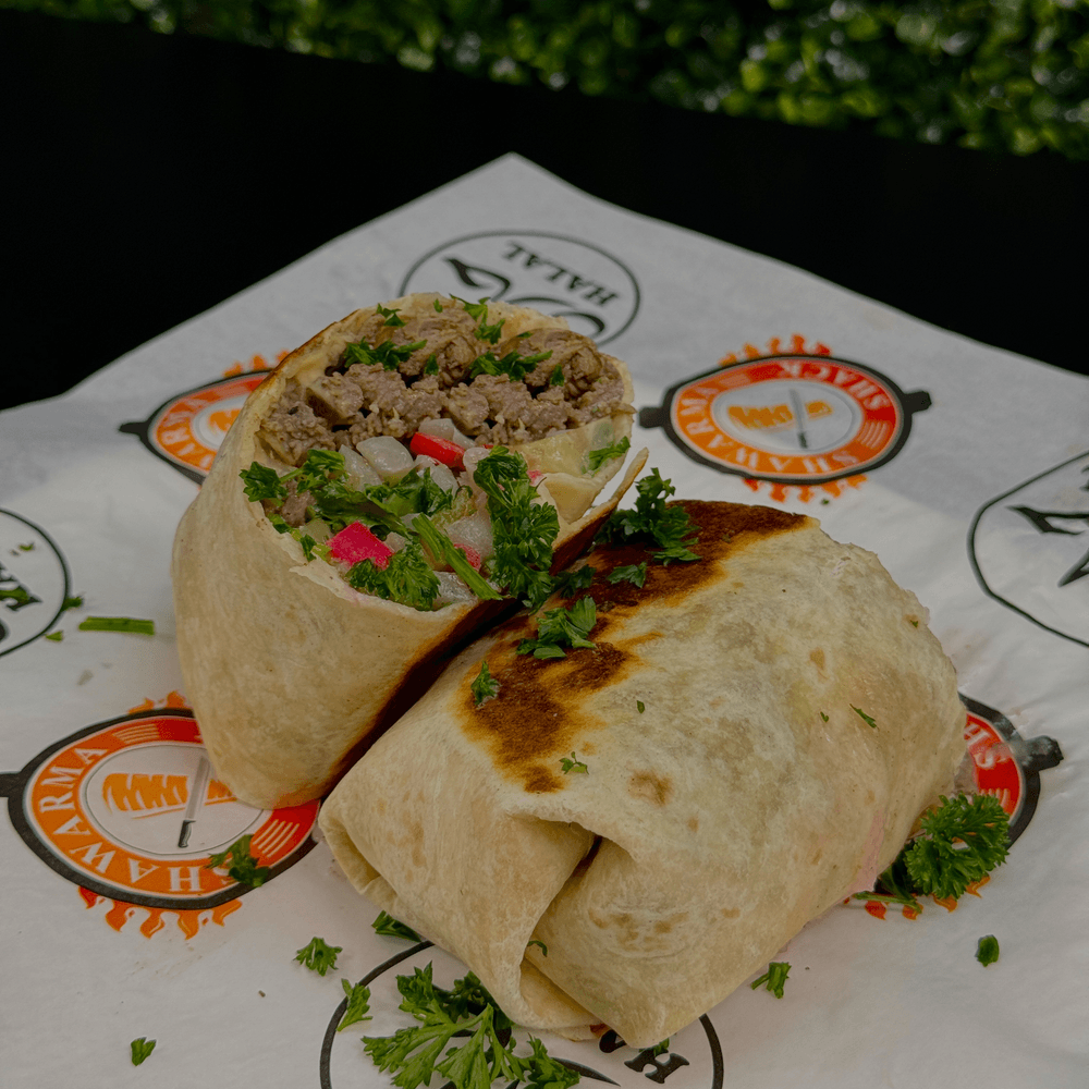 Beef Shawarma Wrap