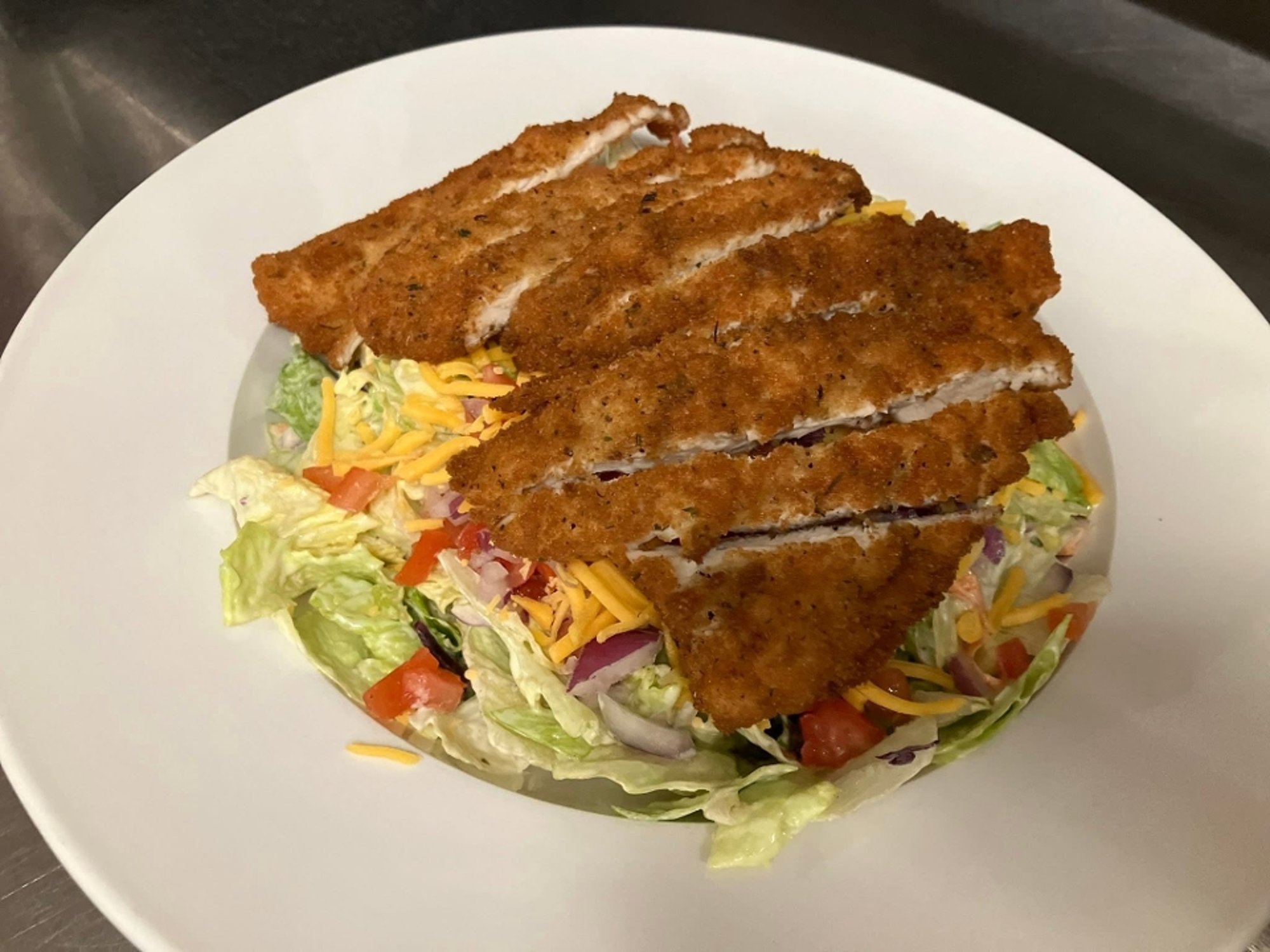 Crispy Chicken Ranch Salad