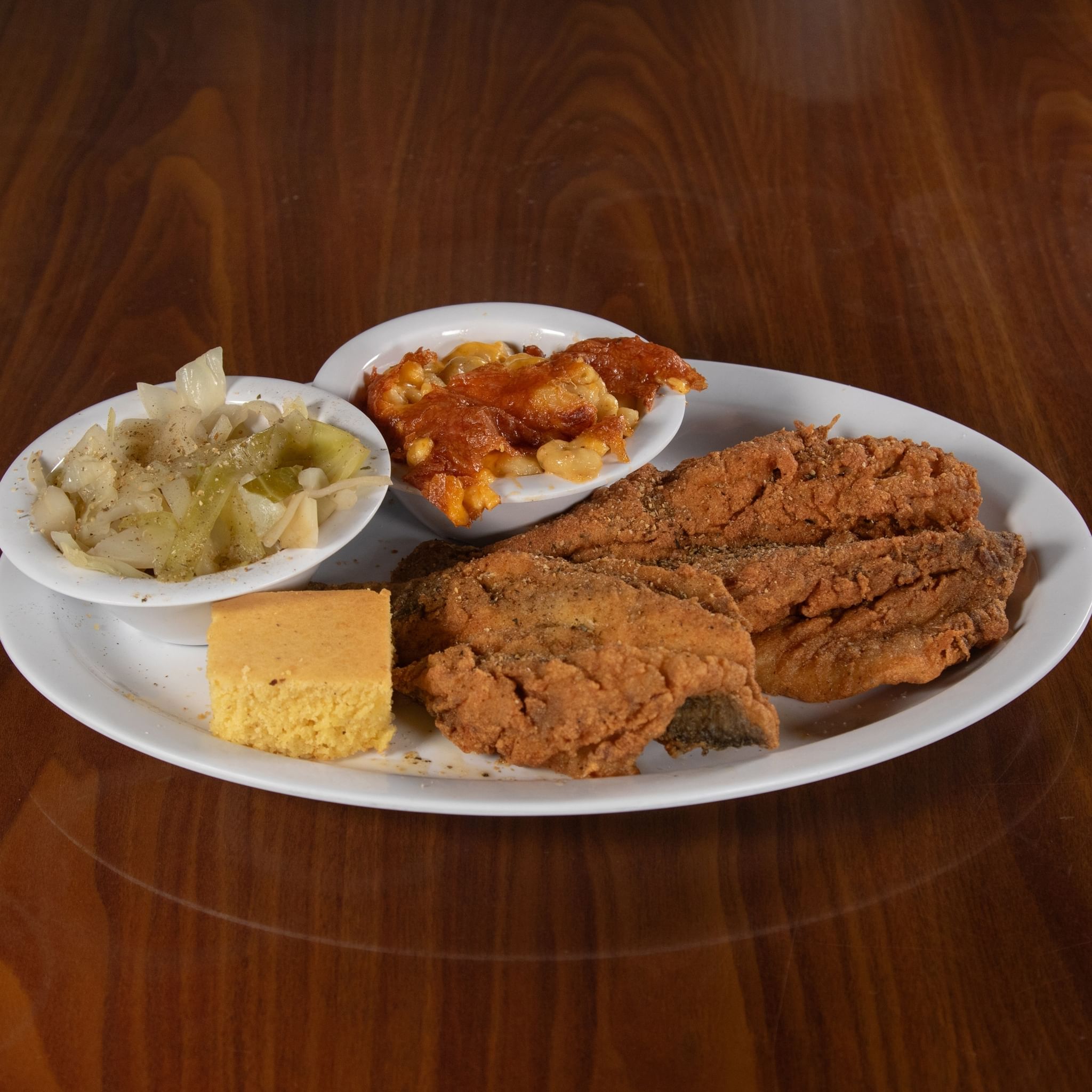 2pc Fish & 1 Side- Croaker