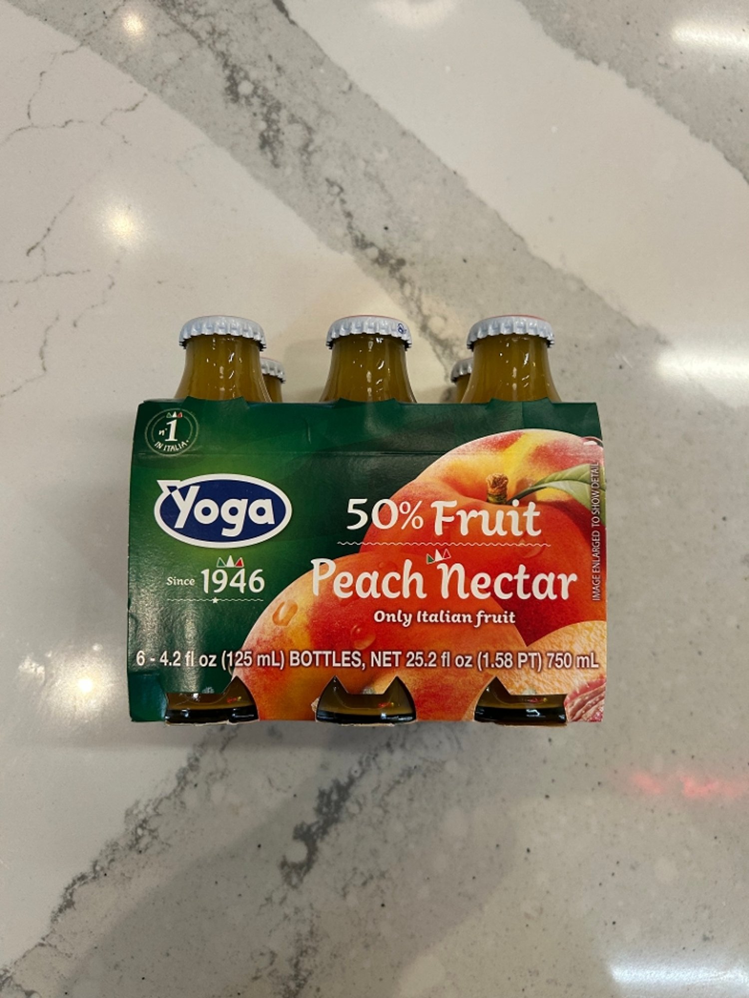 Yoga Peach Nectar 6pk