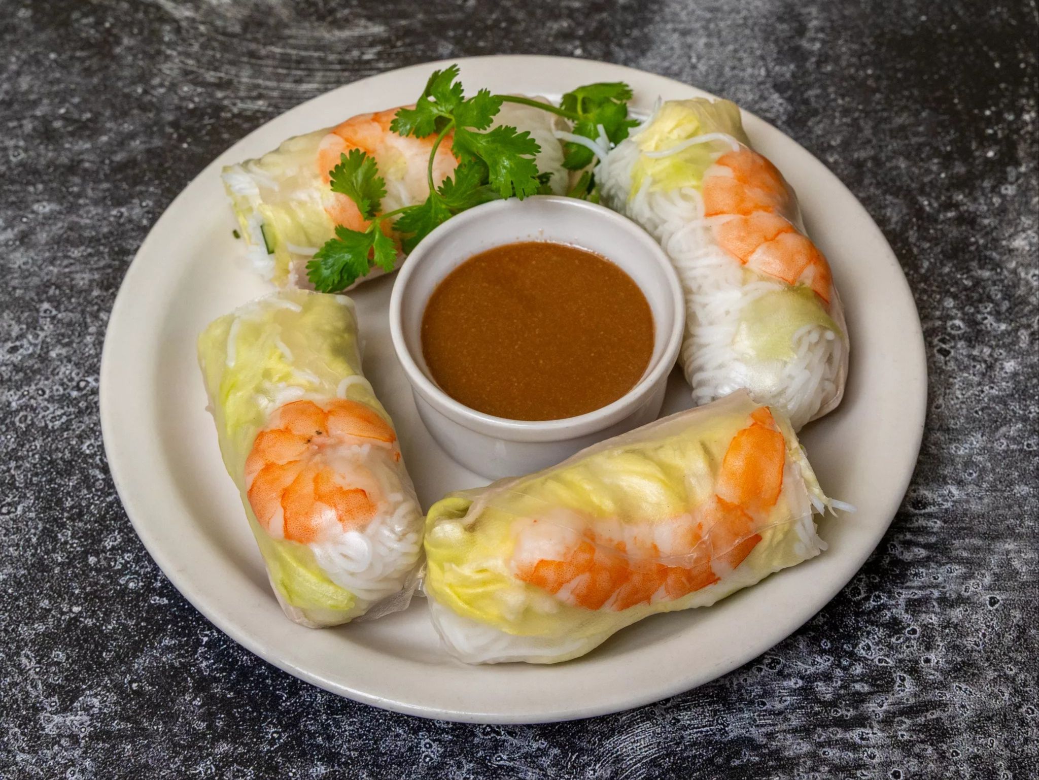 100. Shrimp and Pork Salad Roll