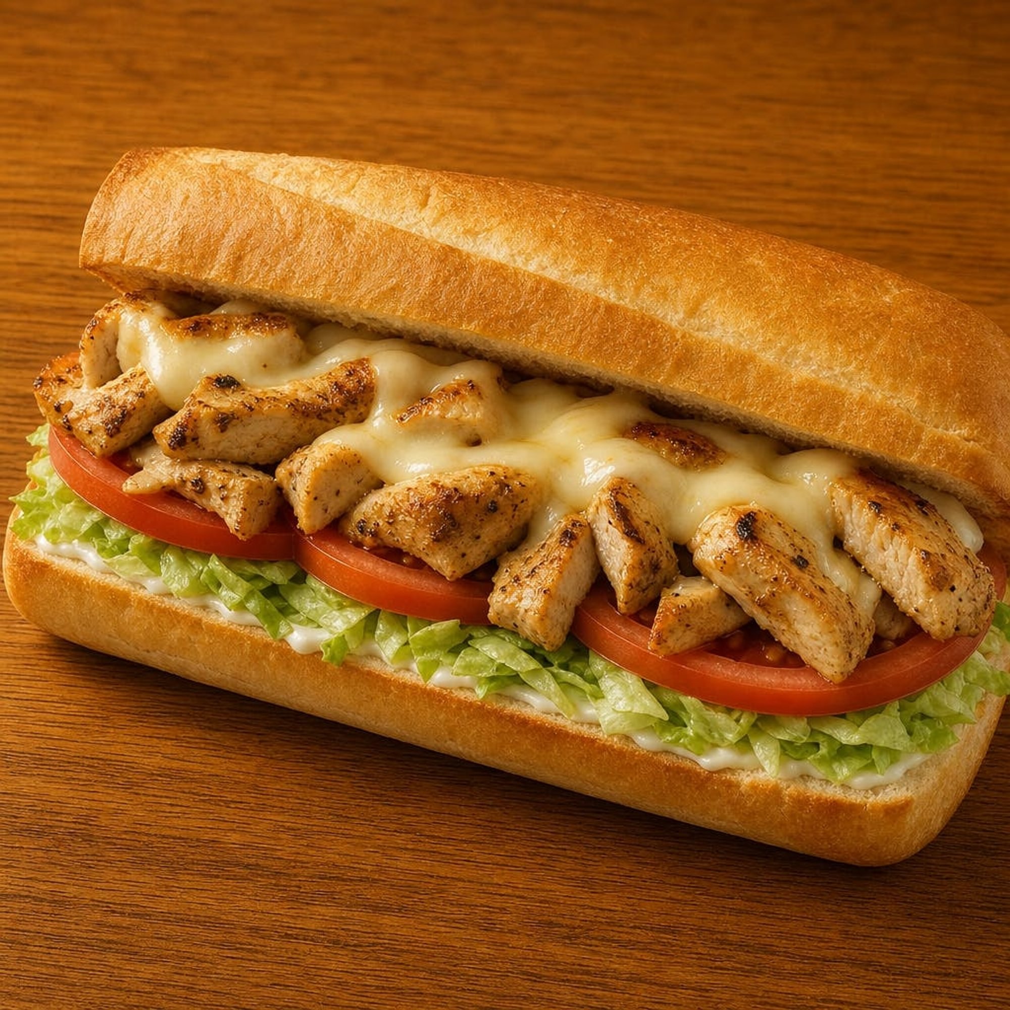 Grilled Cajun Chicken Grinder