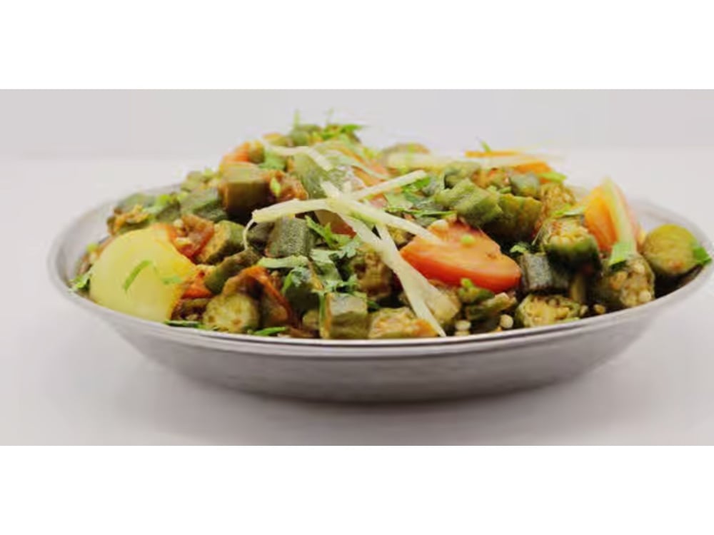 Bhindi Anardana