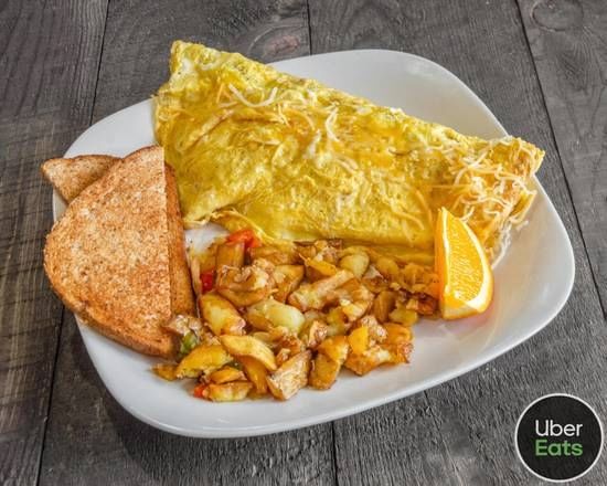 Loaded Potato Omelet