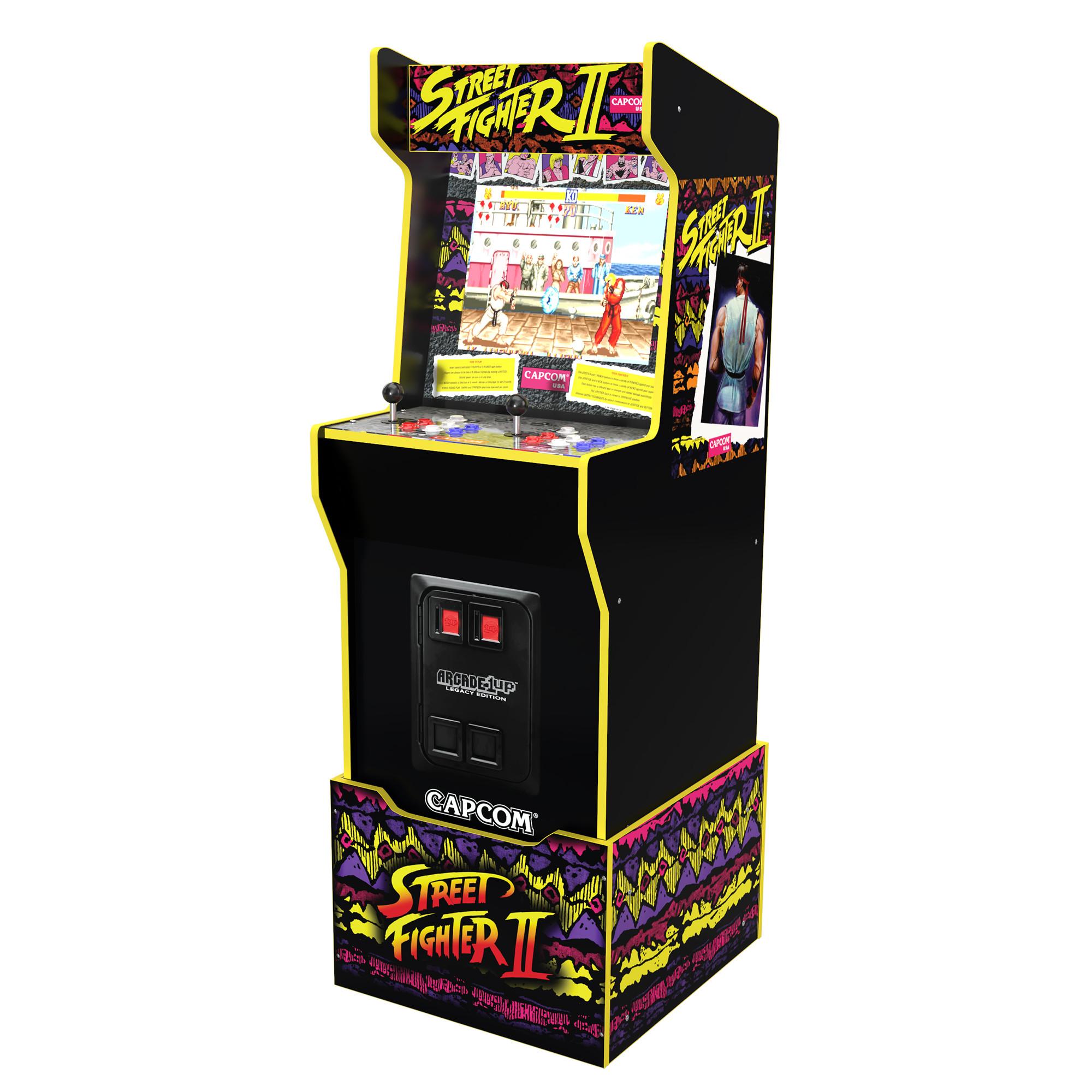 Streetfighter Arcade Game with Riser