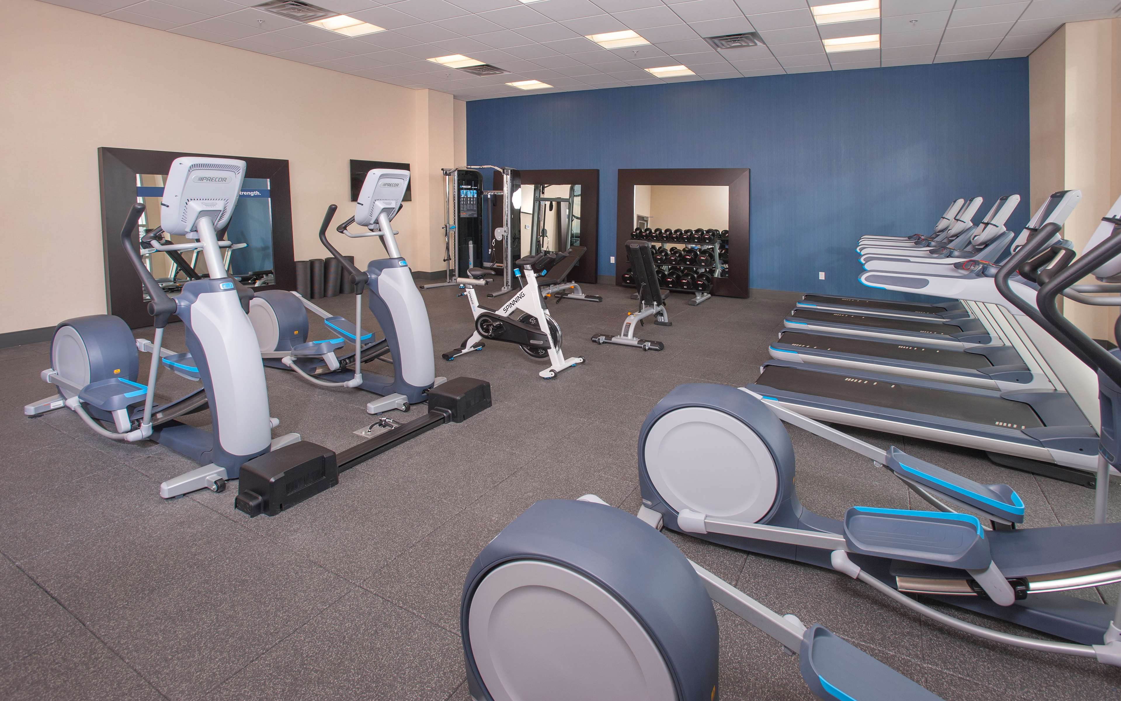 Health club  fitness center  gym