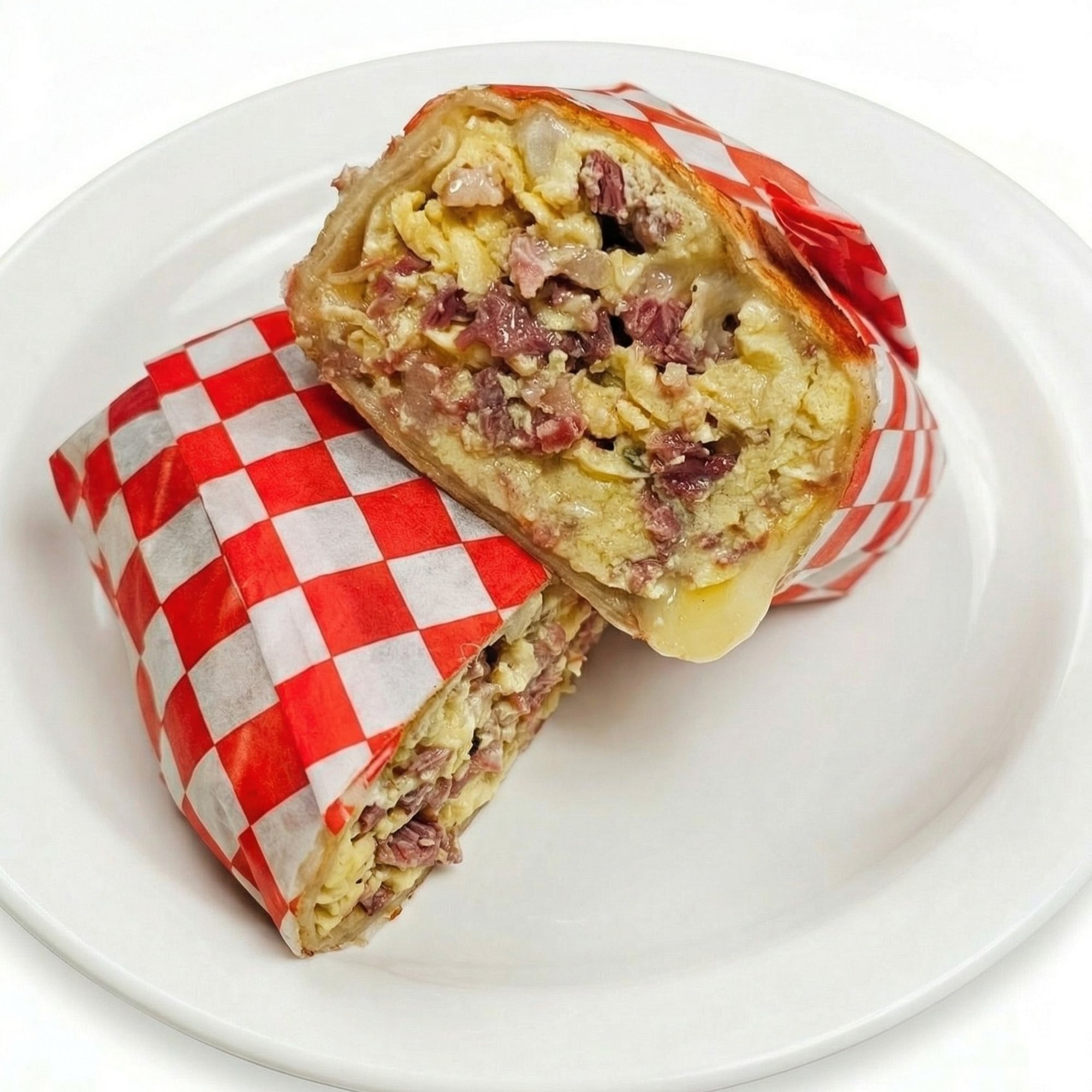 Corned Beef Burrito