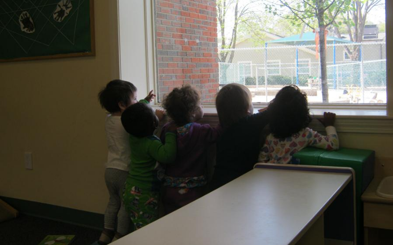 Toddler Classroom Students