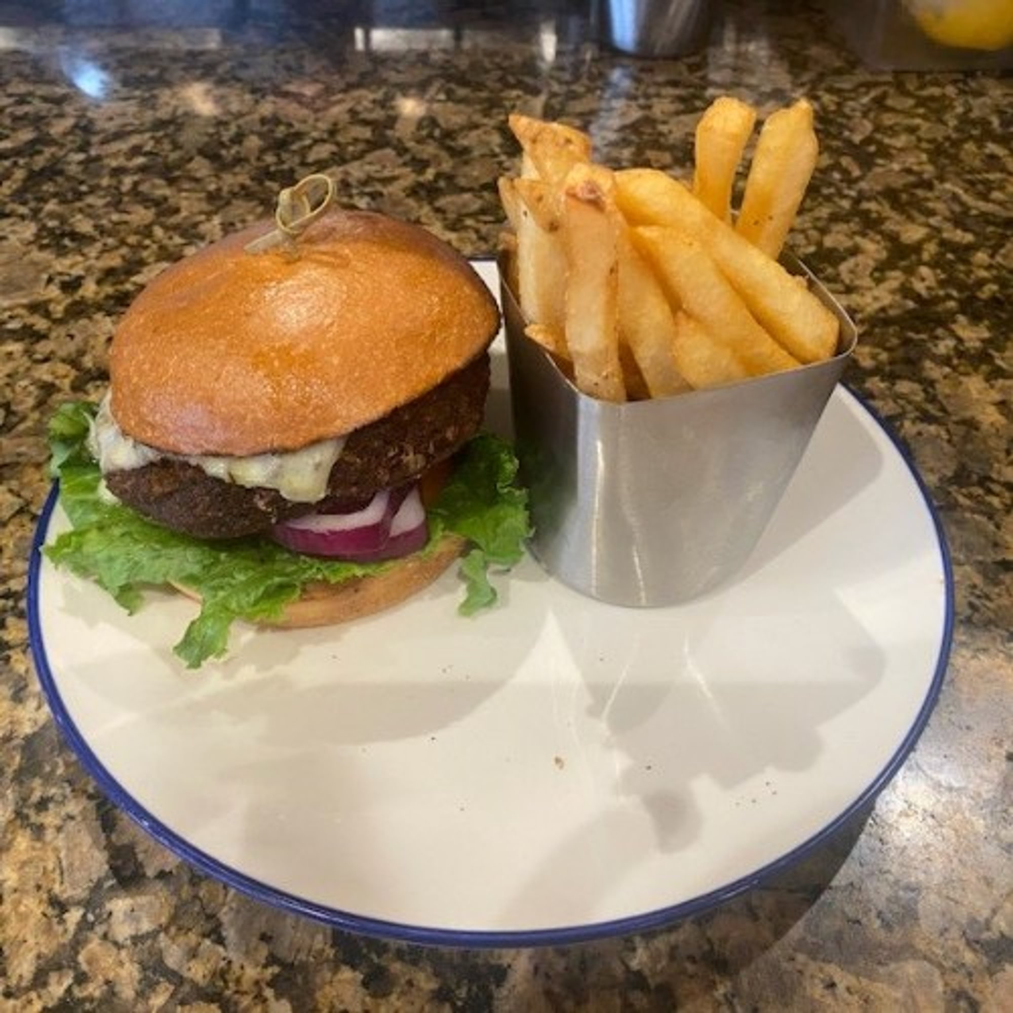 Zesty Black Bean Burger