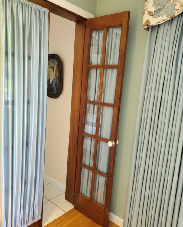 French doors and beautiful Drapes are a match made in heaven. Check out this installation by Budget Blinds of Phillipsburg to see what we mean.  BudgetBlindsPhillipsburg  CustomDraperies  DrapedInBeauty  FreeConsultation  WindowWednesday