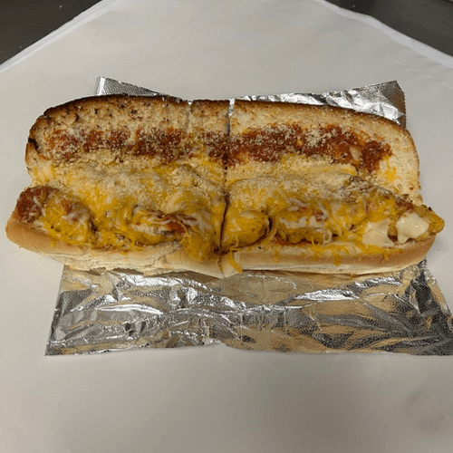 #26 Whole Chicken Parmesan Sub.