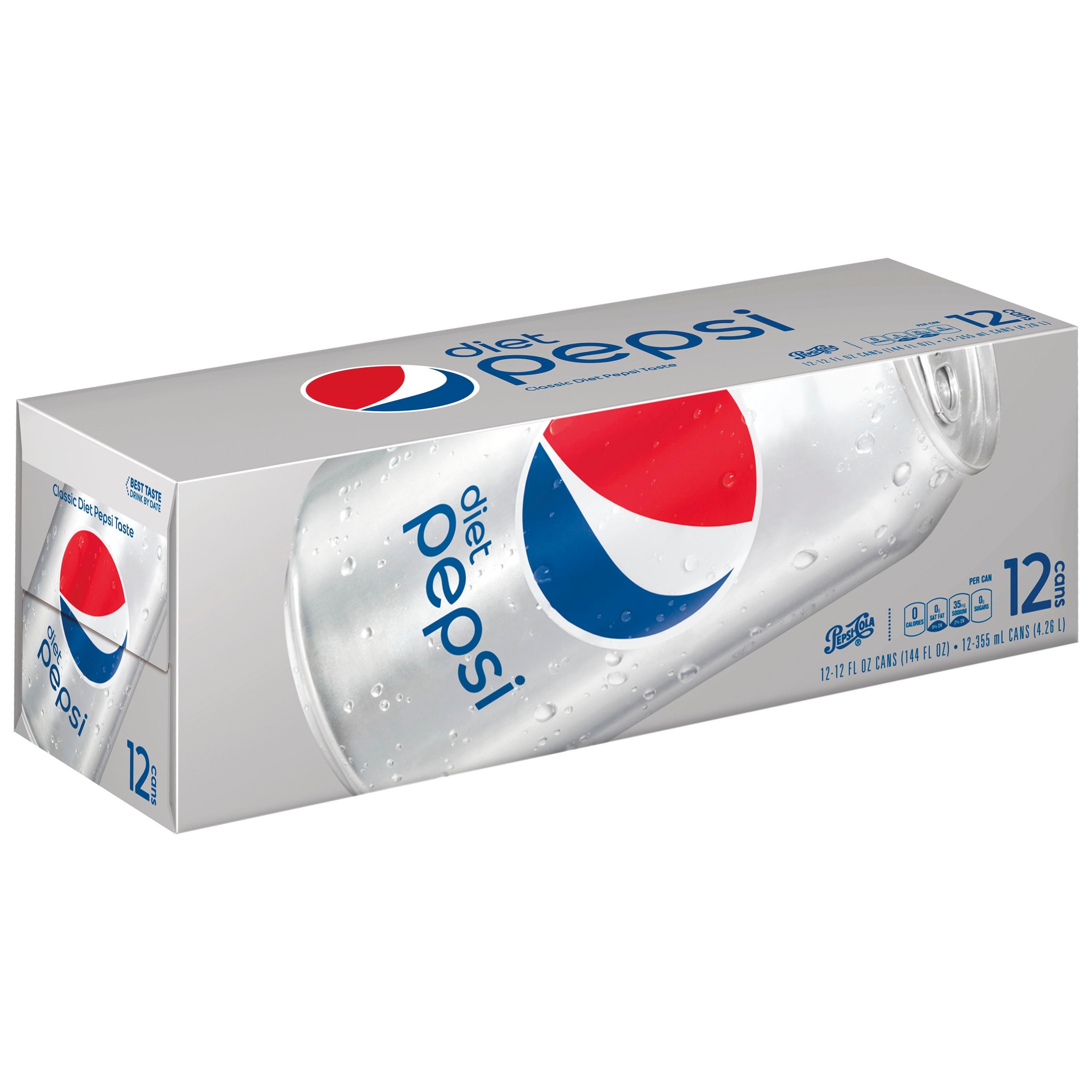 Diet Pepsi 12pk cans