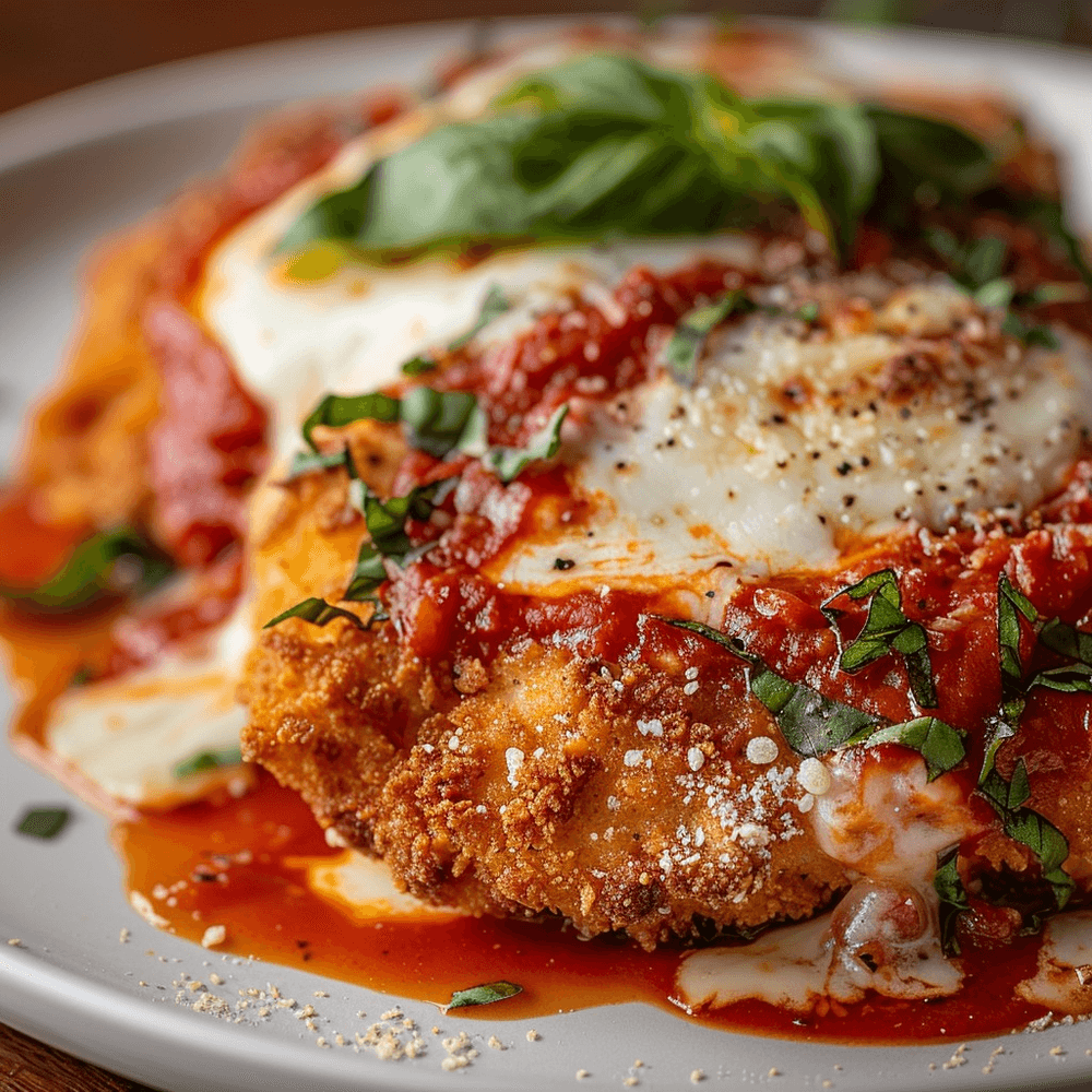 Chicken Cutlet Parmigiana