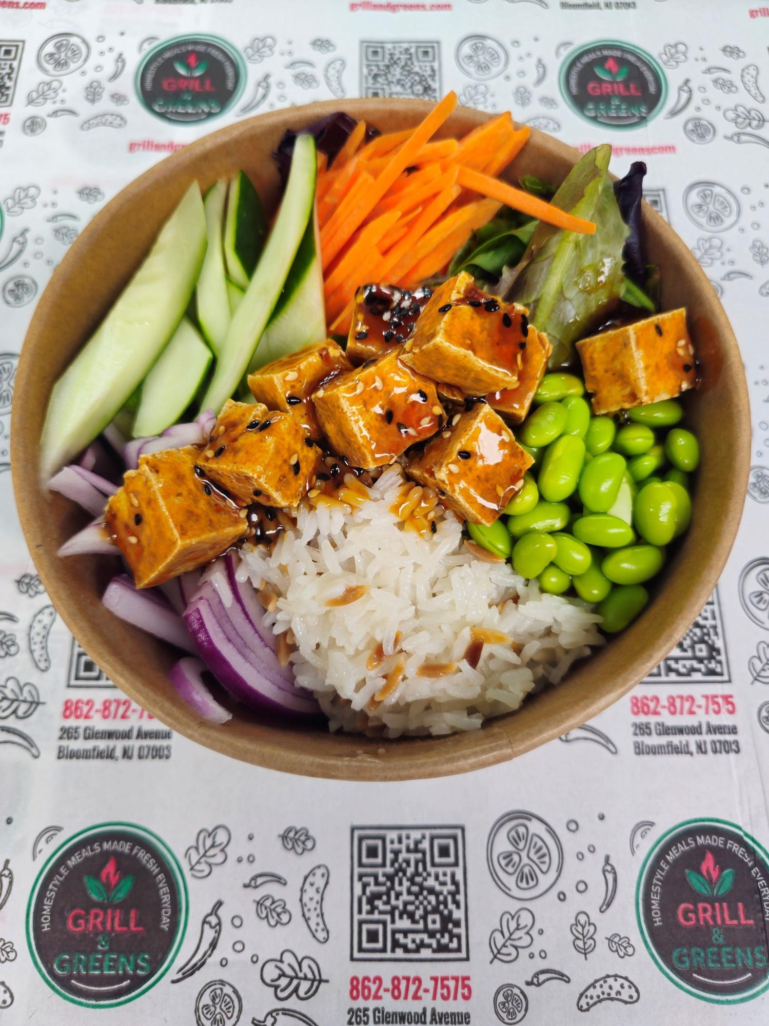 Crispy Tofu Bowl